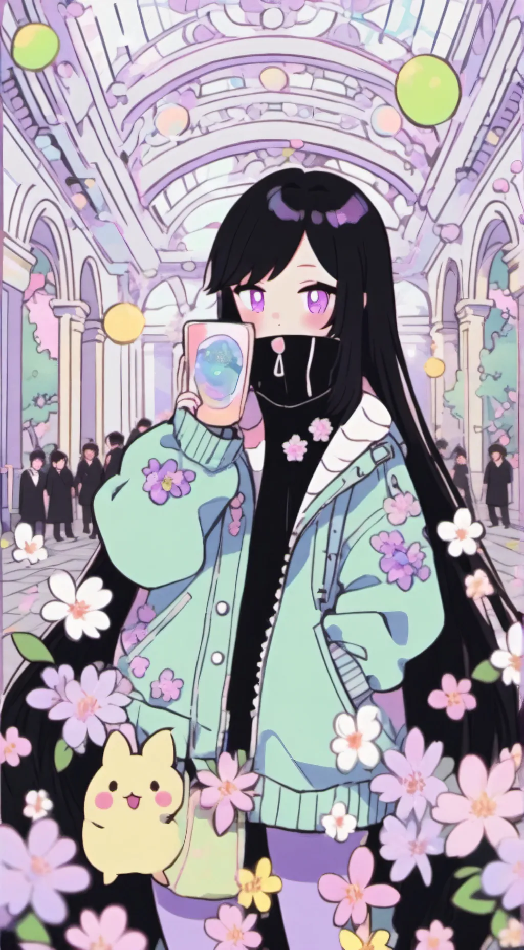 ai character: lia background