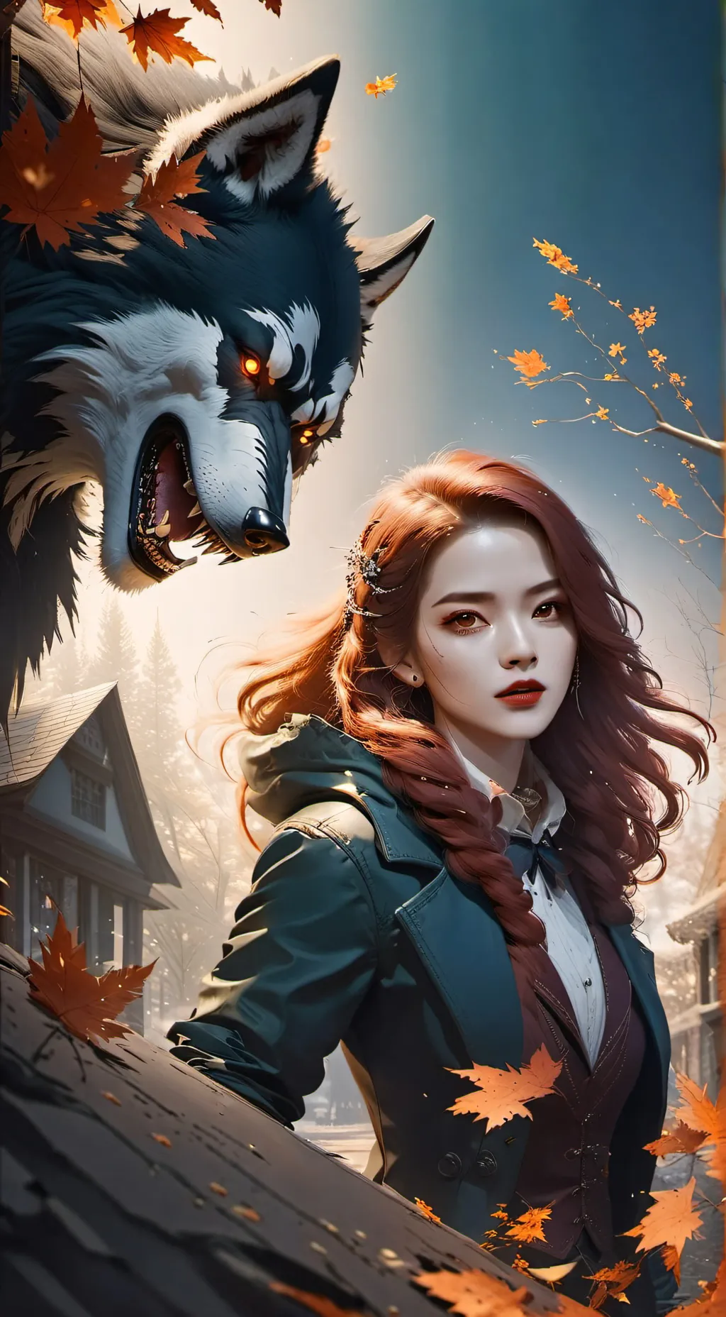 ai character: Monster school background