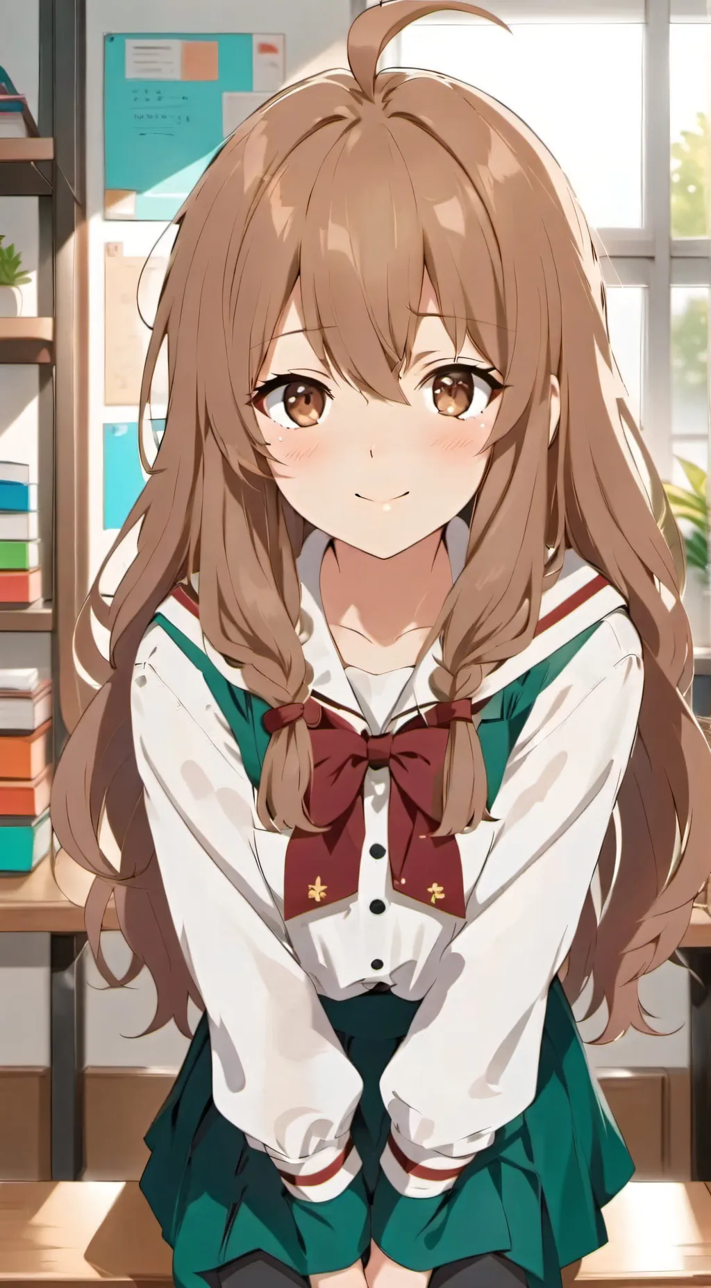 ai character: masha kujou  background