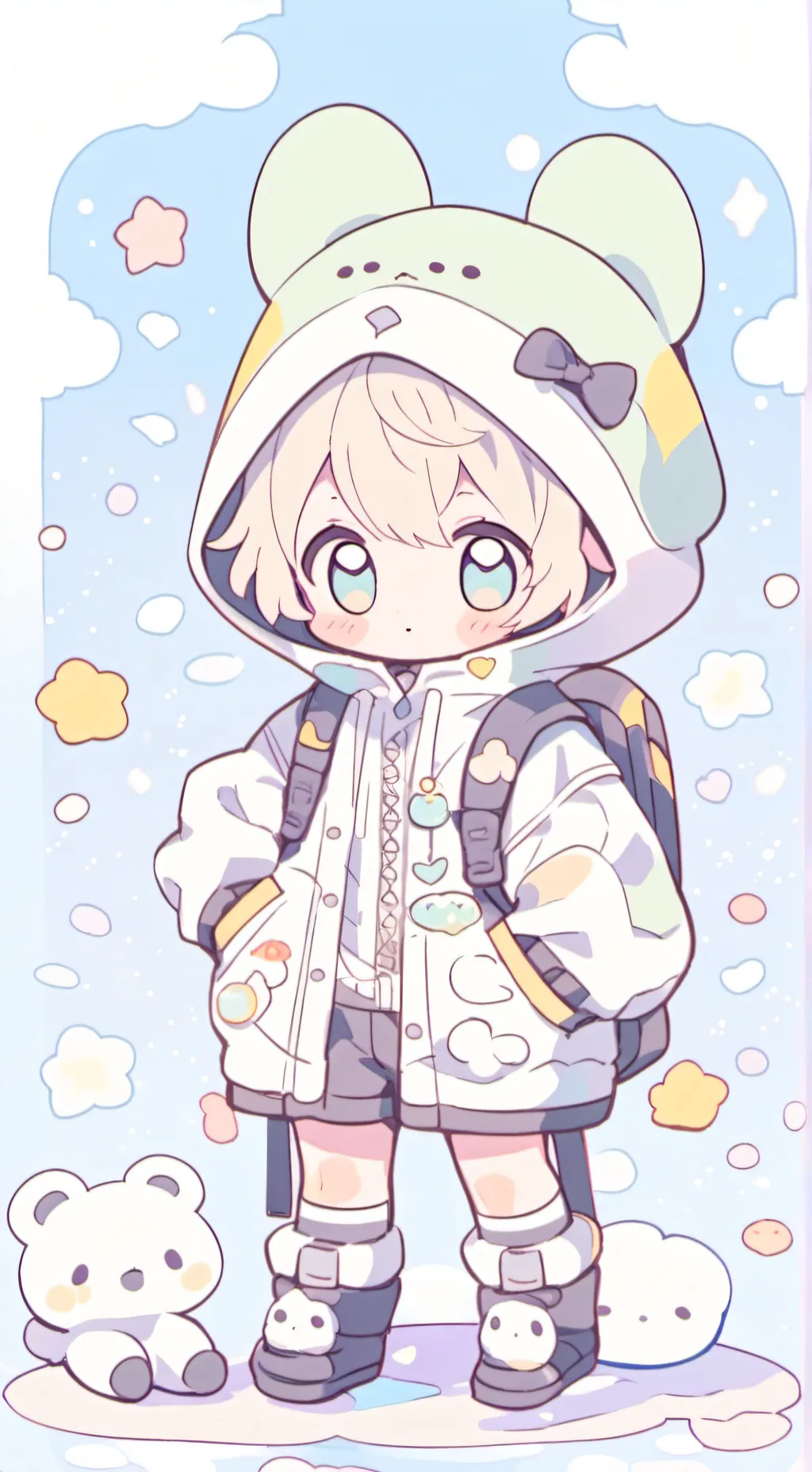 ai character: Kayden  background
