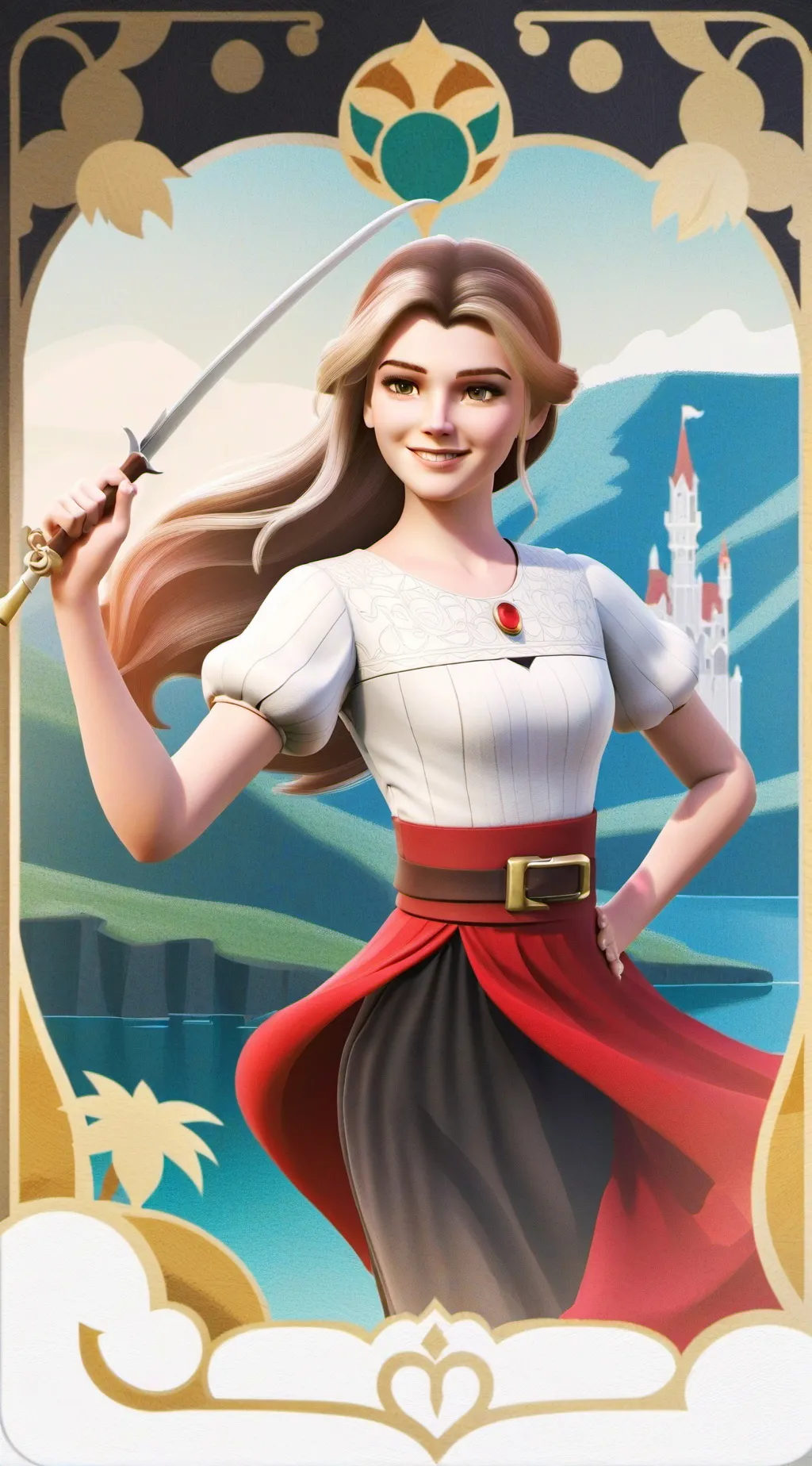 ai character: Addison background