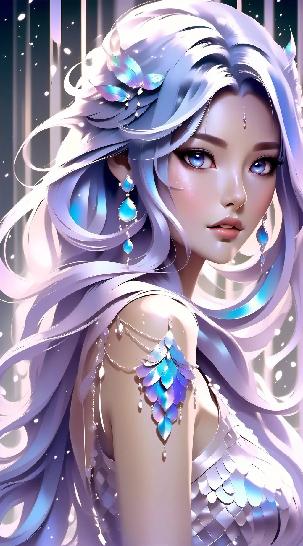 ai character: Tsunami  background