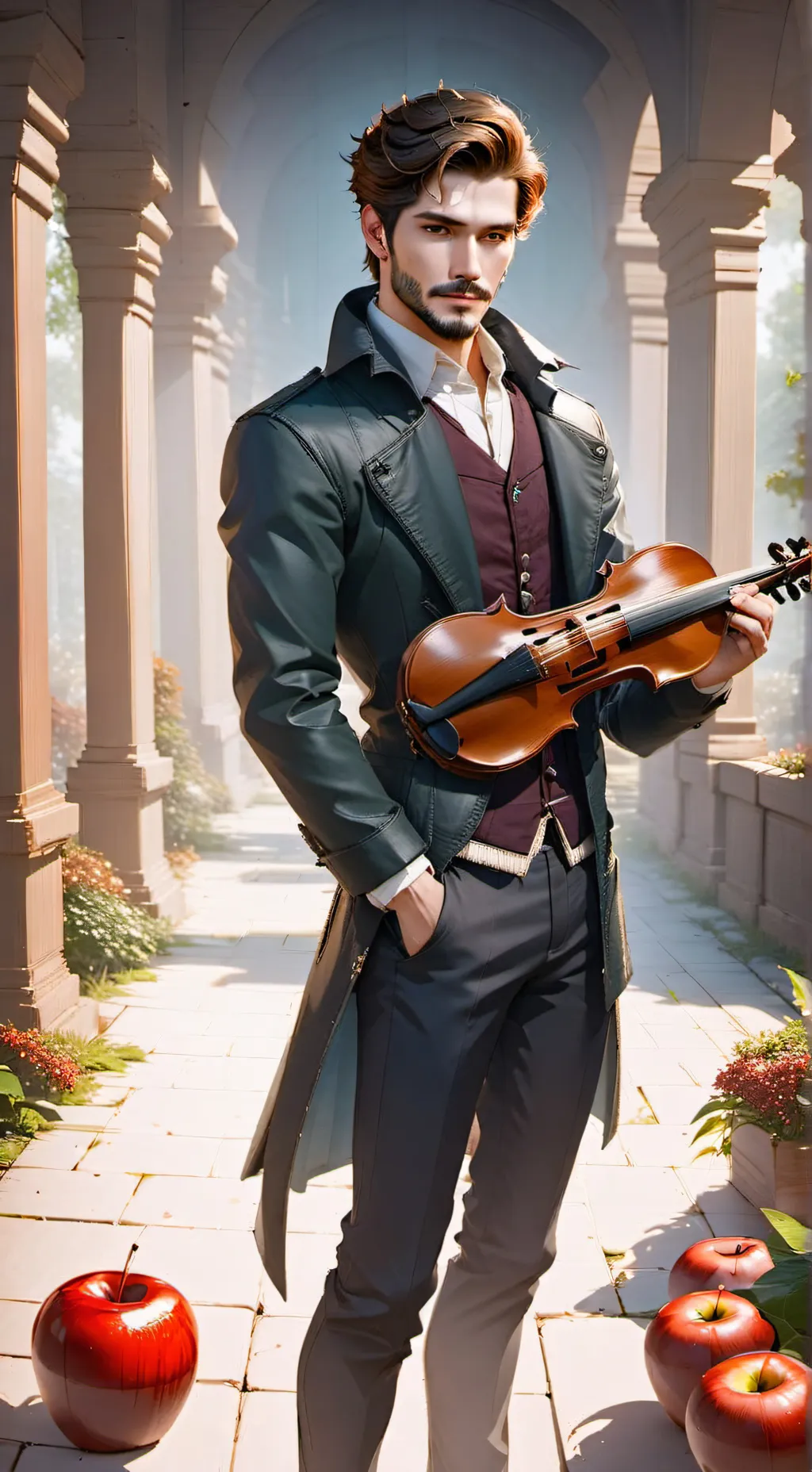 ai character: Ulrich Whitgard  background