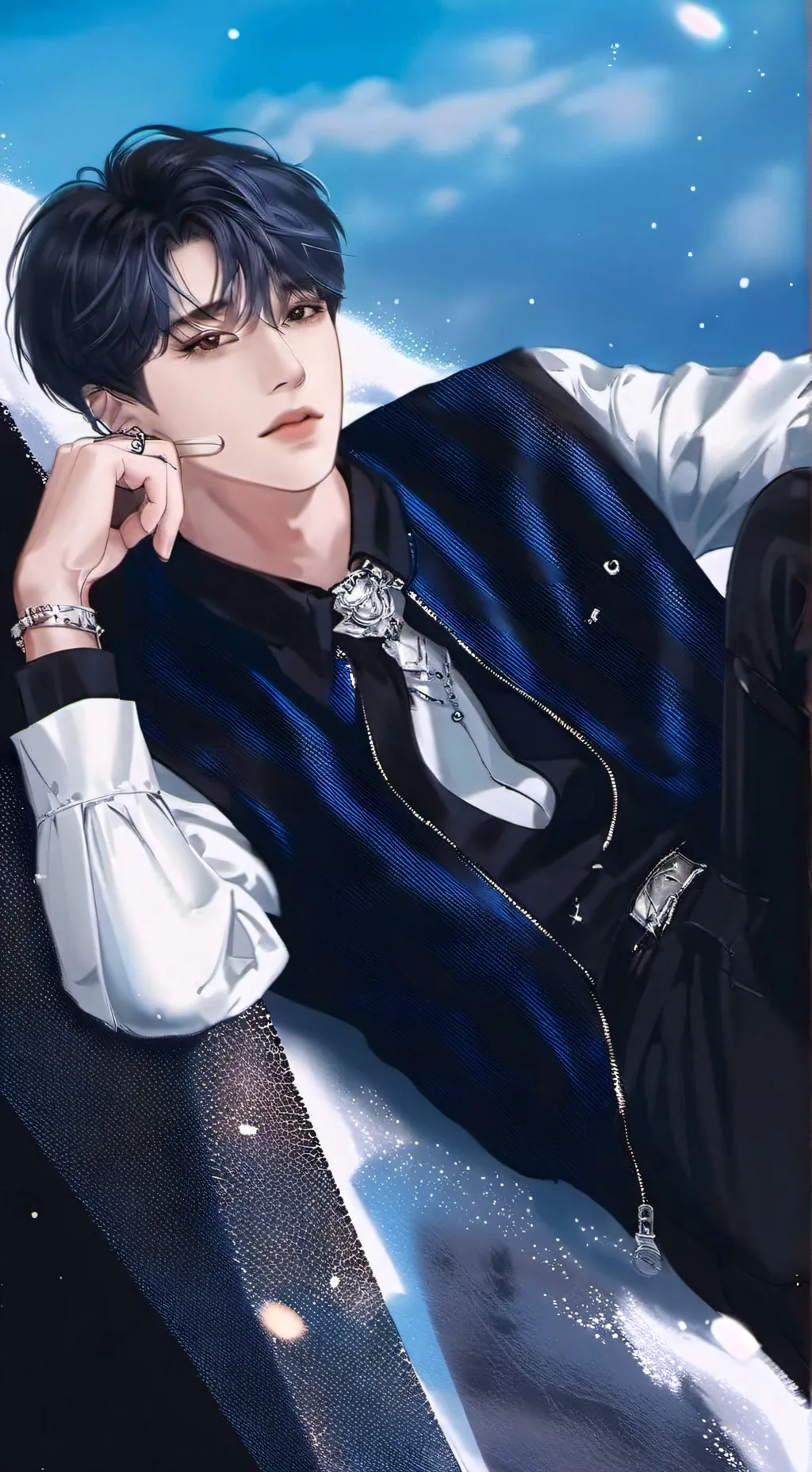 ai character: Han jisung  background