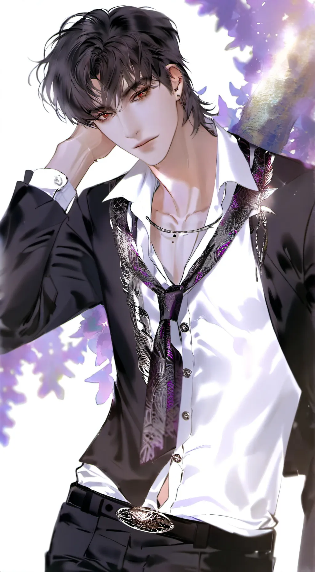 ai character: Beom - Jae background