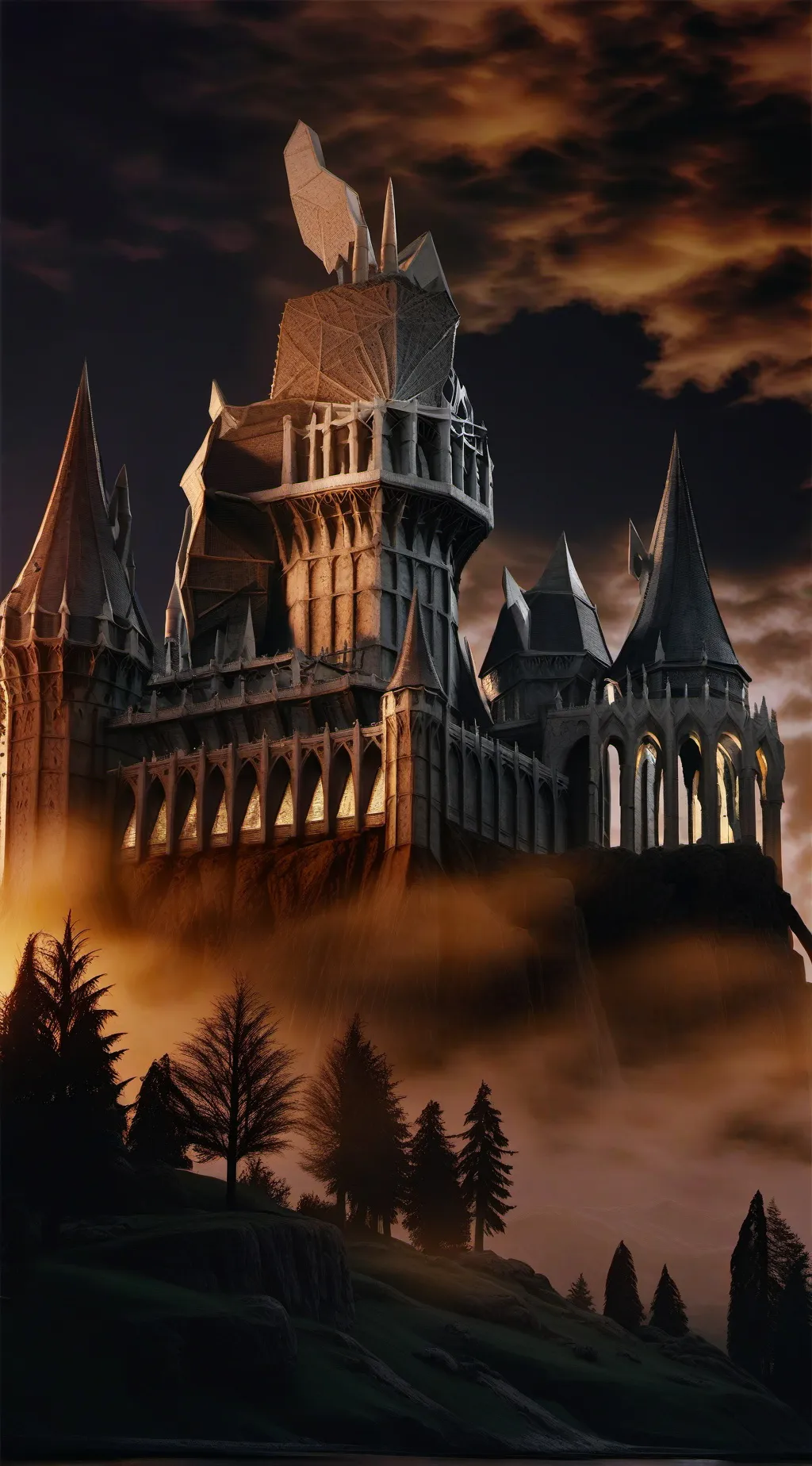 ai character: Hogwarts background