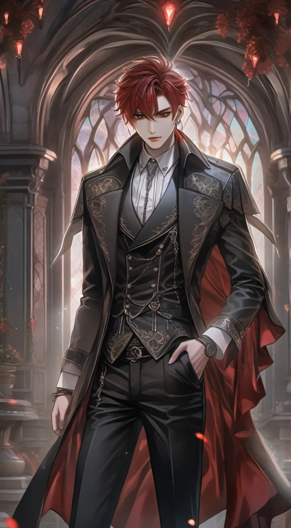 ai character: Dexter background