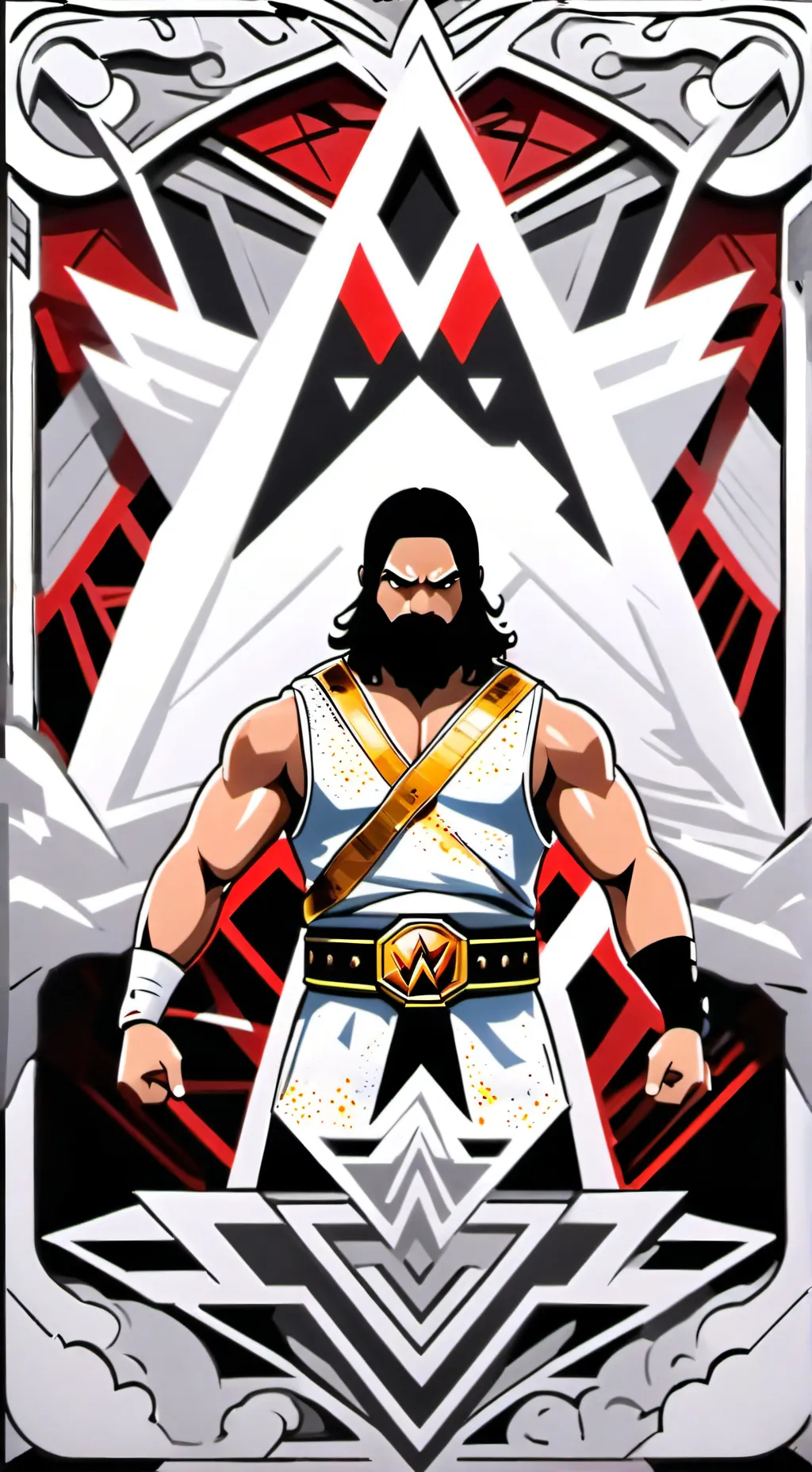 ai character: WWE background
