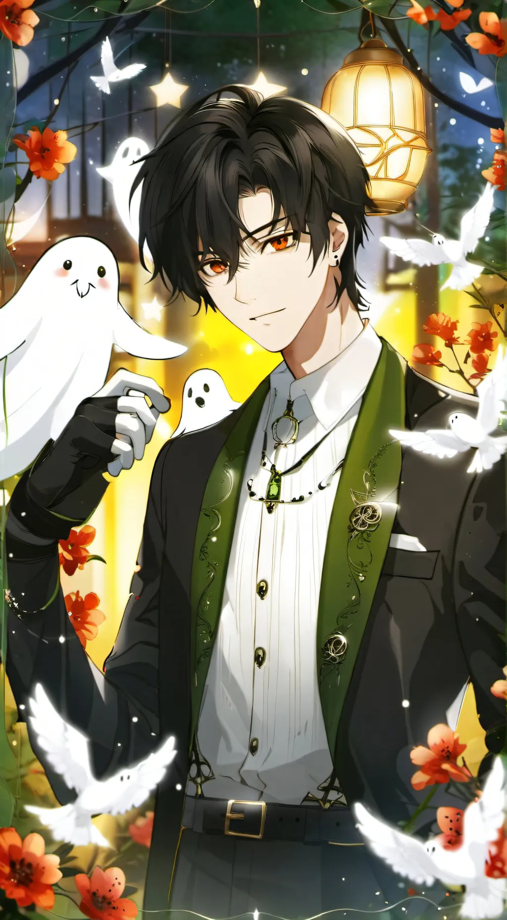 ai character: Шинь Сяо background