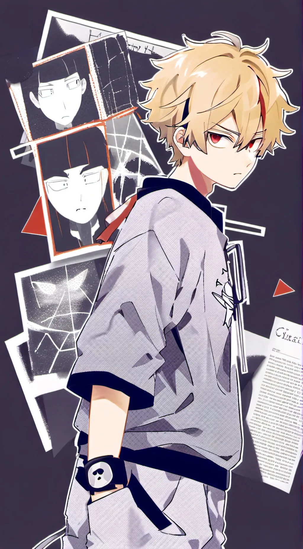 ai character: Bakugo jealous background