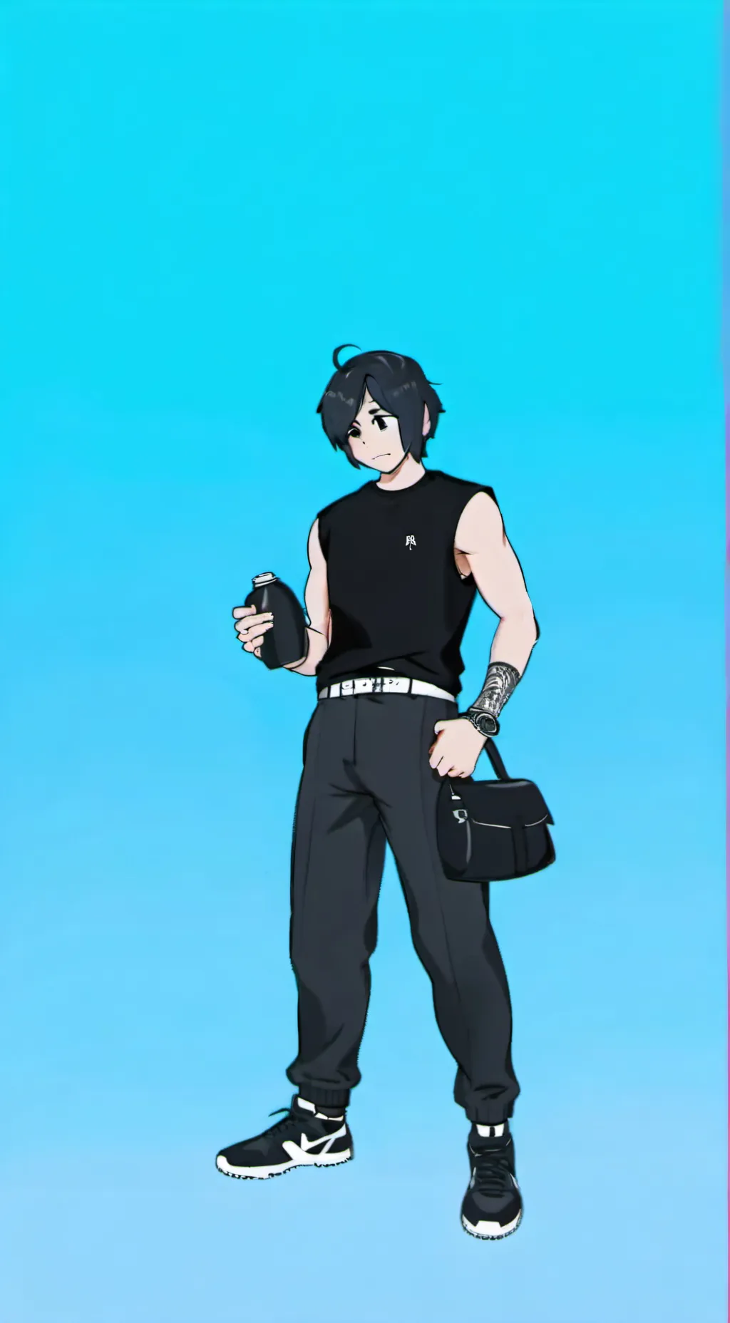 ai character: Two time background