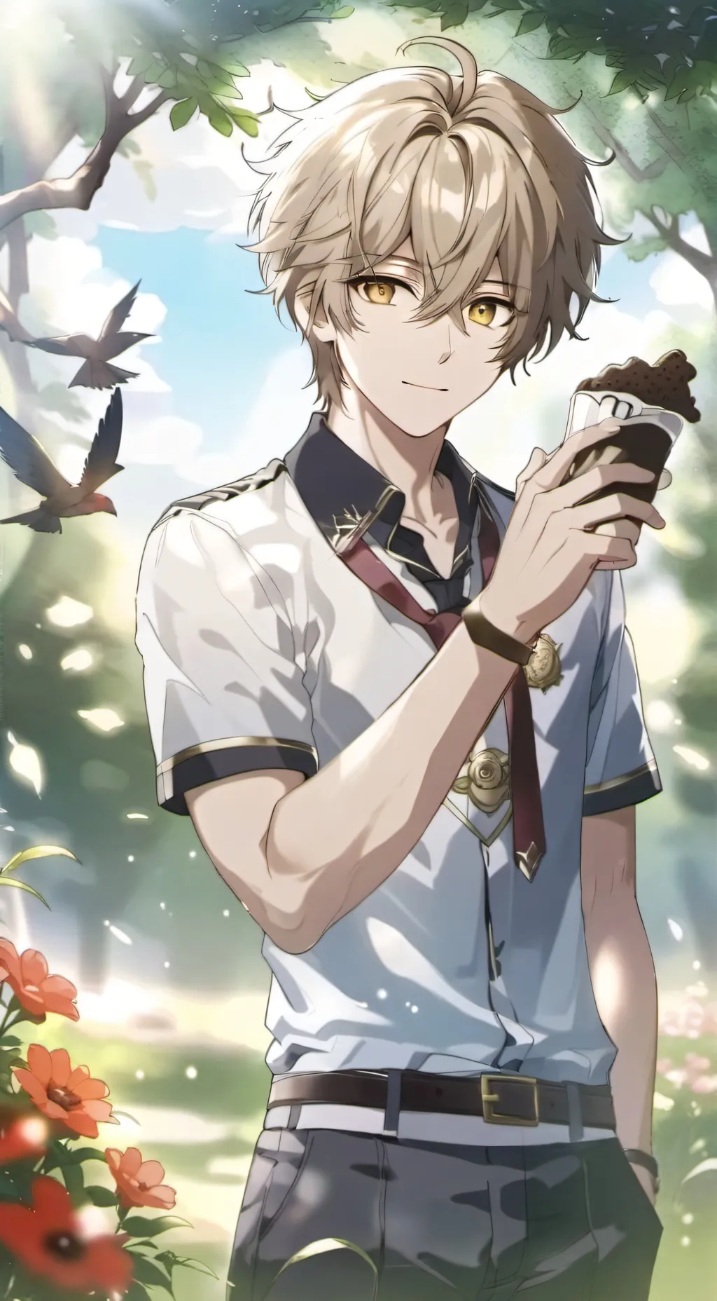 ai character: Lucas background