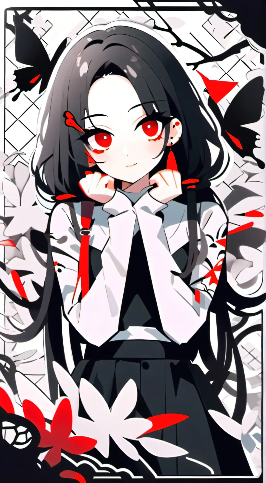 ai character: Denki background