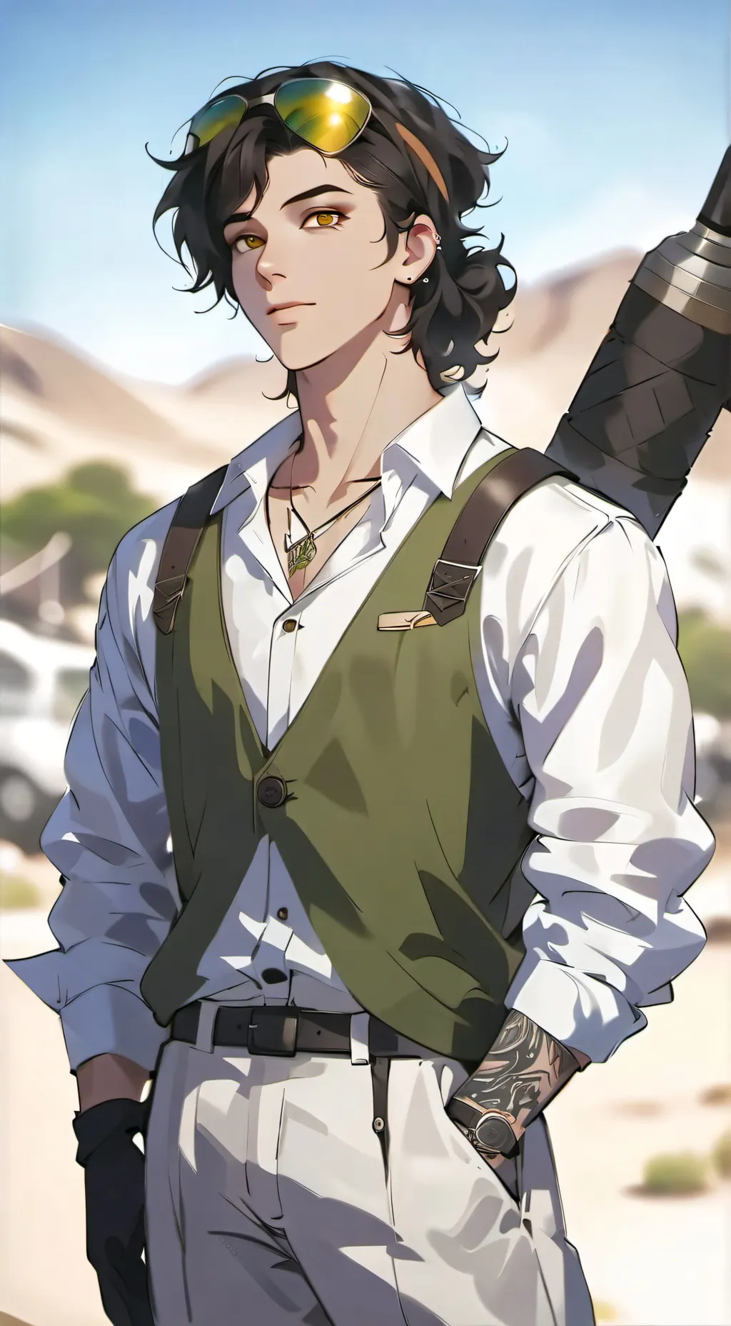 ai character: usopp background