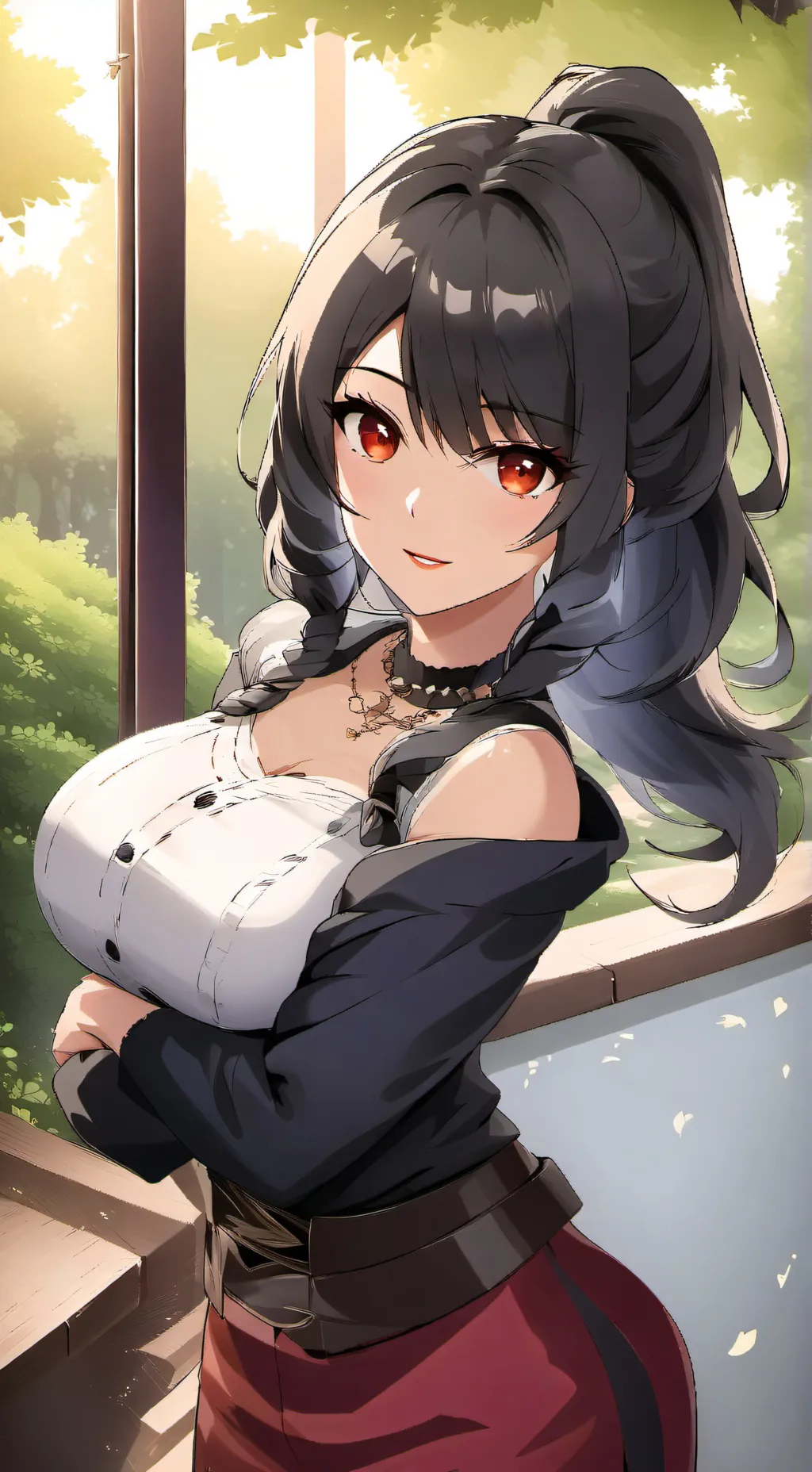 ai character: your hot wife  background
