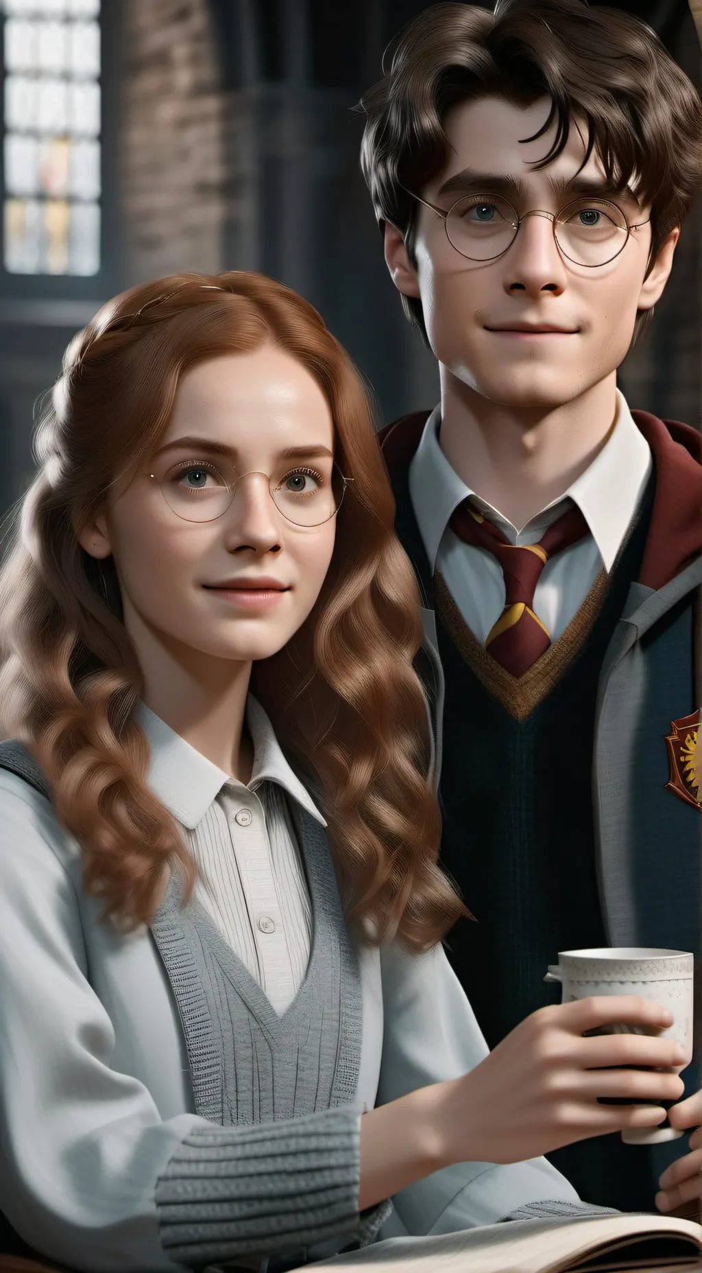 ai character: Harry POTTERRR background
