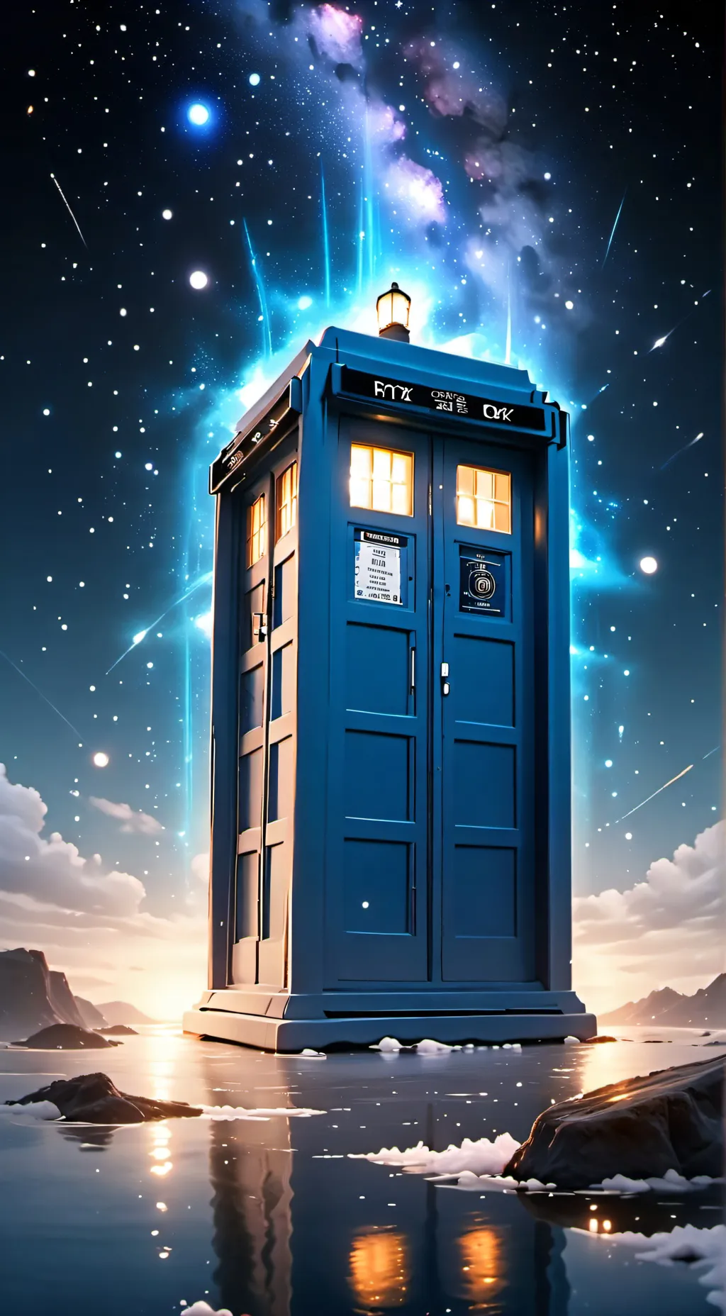 ai character: COD x Dr Who background