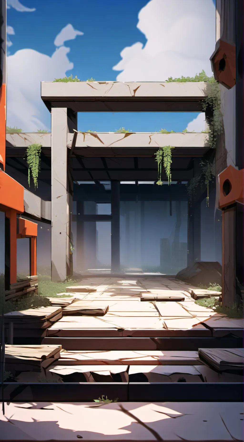 ai character: Forsaken X MHA background