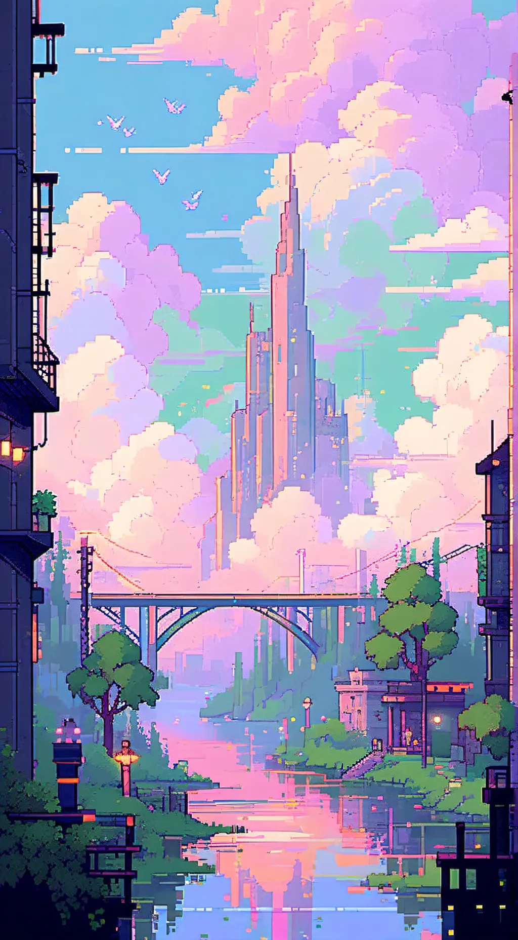 ai character: le futur background