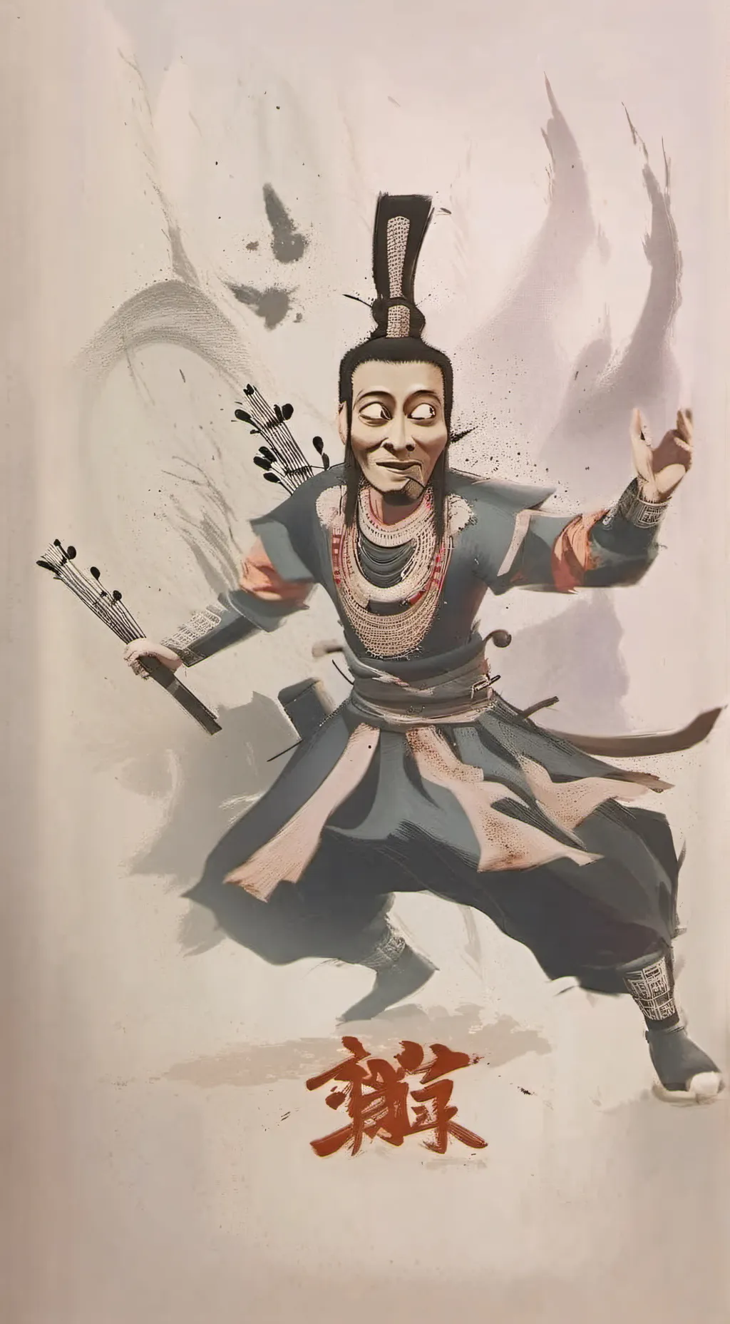 ai character: tung background