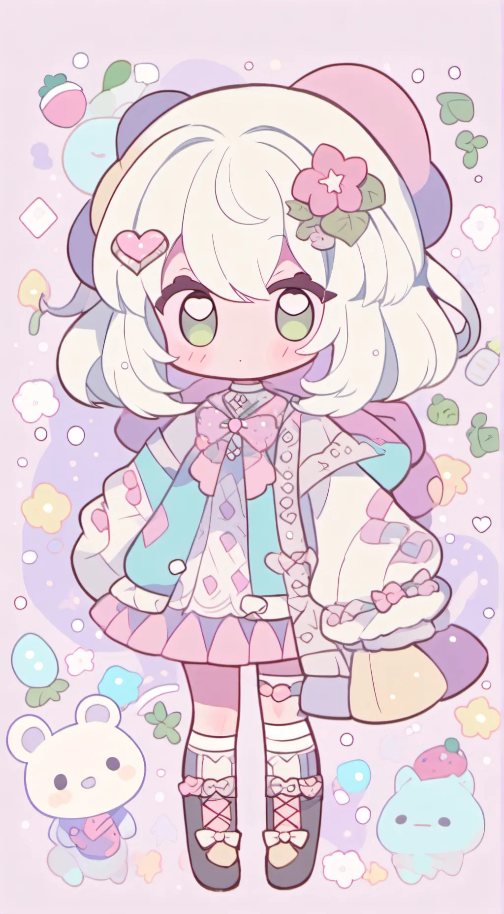 ai character: Мия background