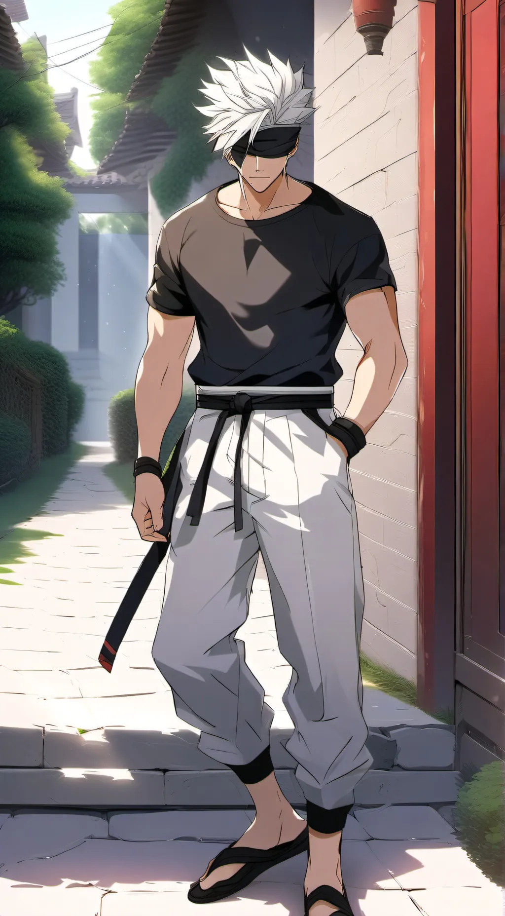 ai character: gojo background
