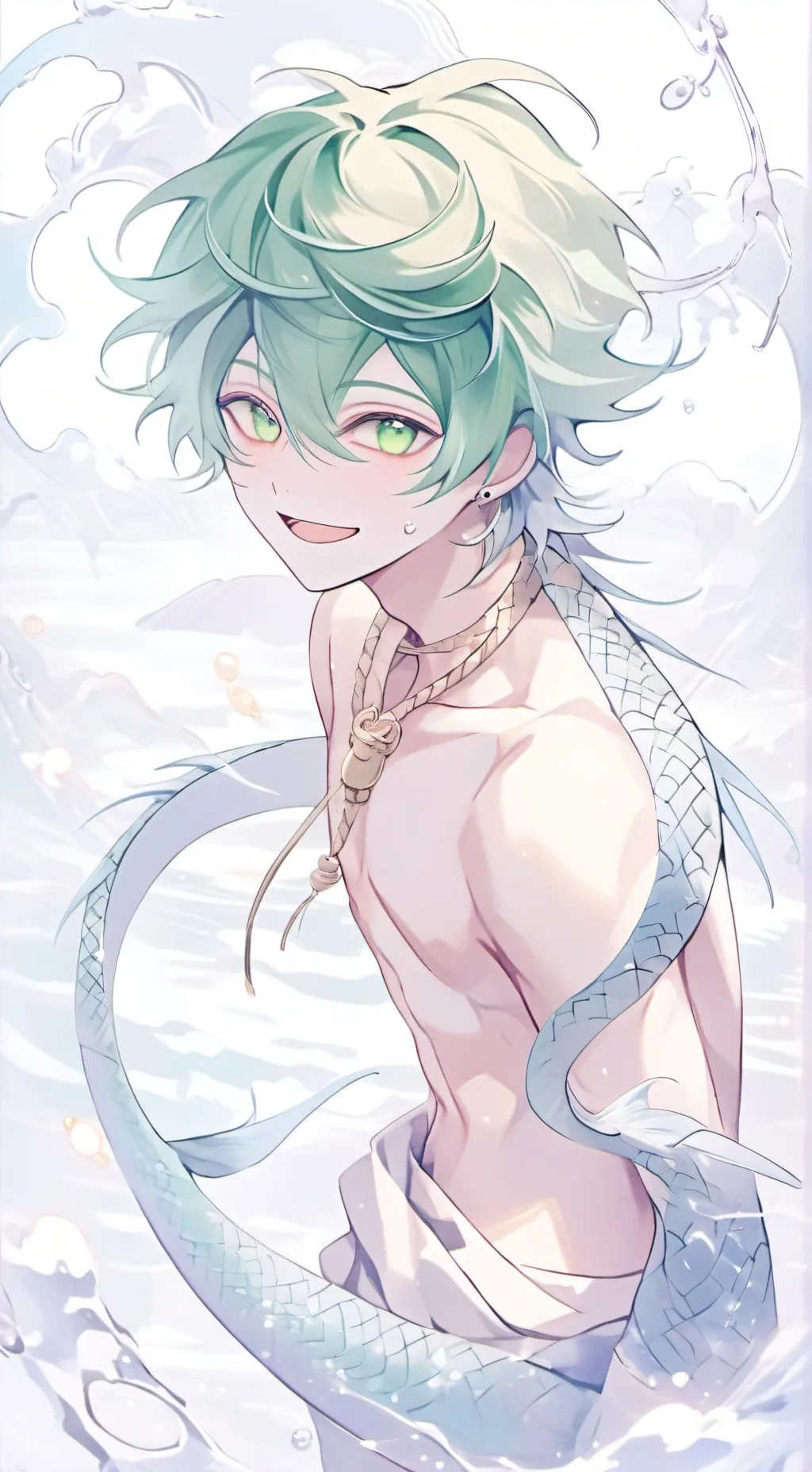 ai character: Sizzles background