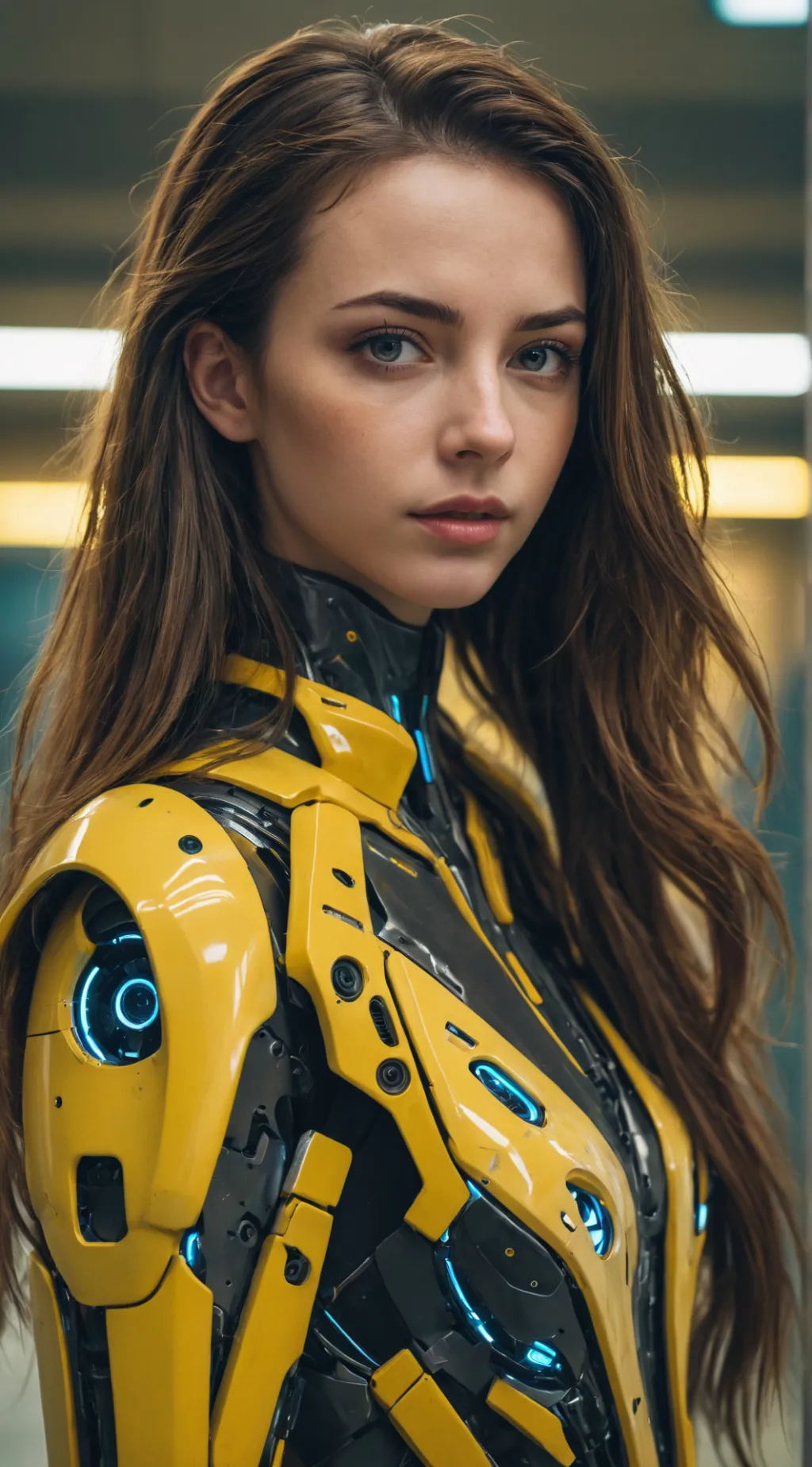 ai character: Andrea Hinton background
