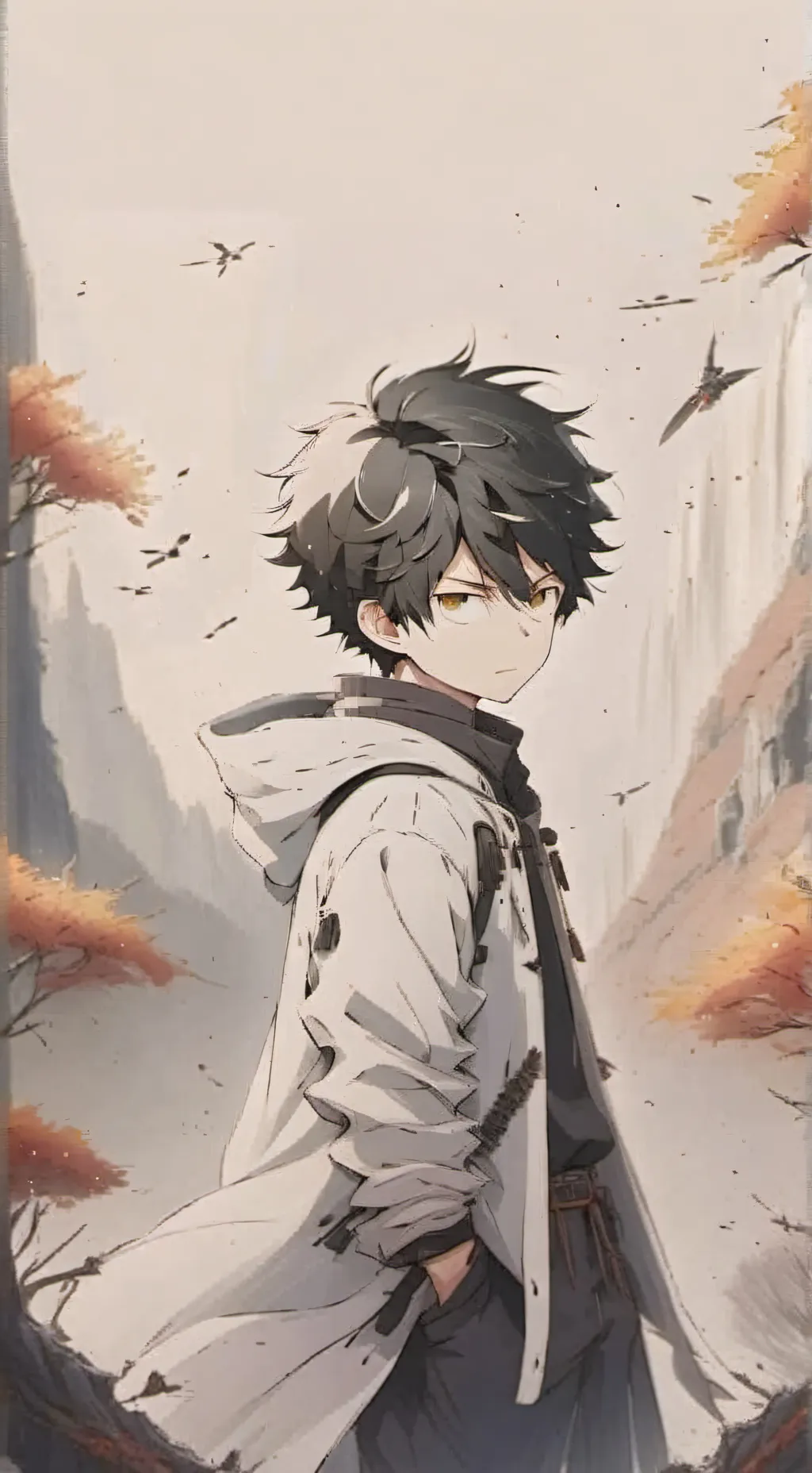 ai character: I kissed a girl  background