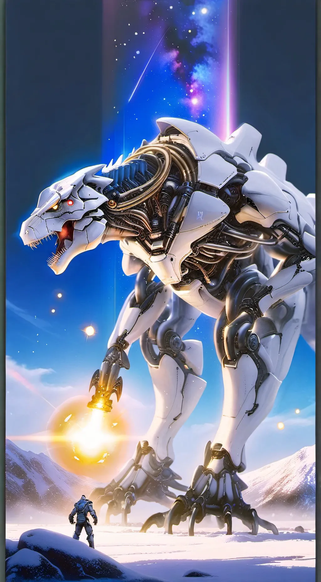 ai character: dino boss background