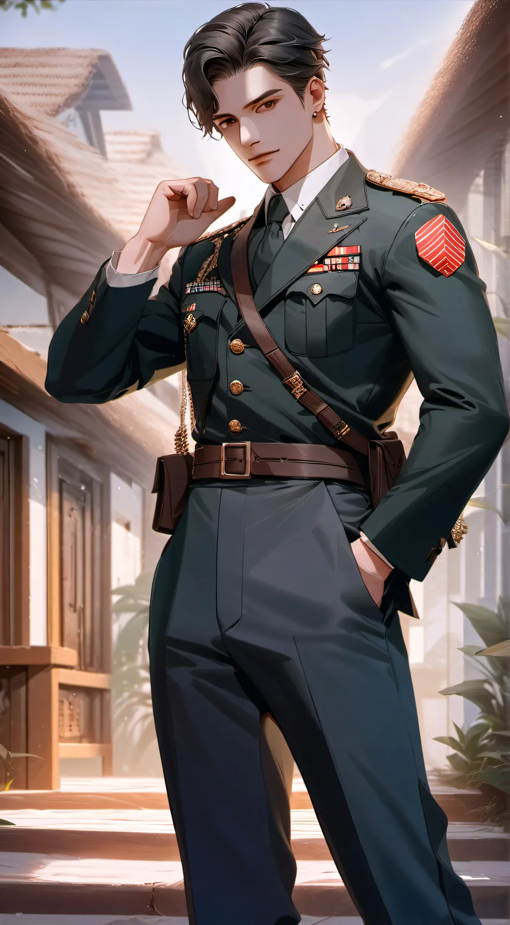 ai character: kai(Guarda pessoal background