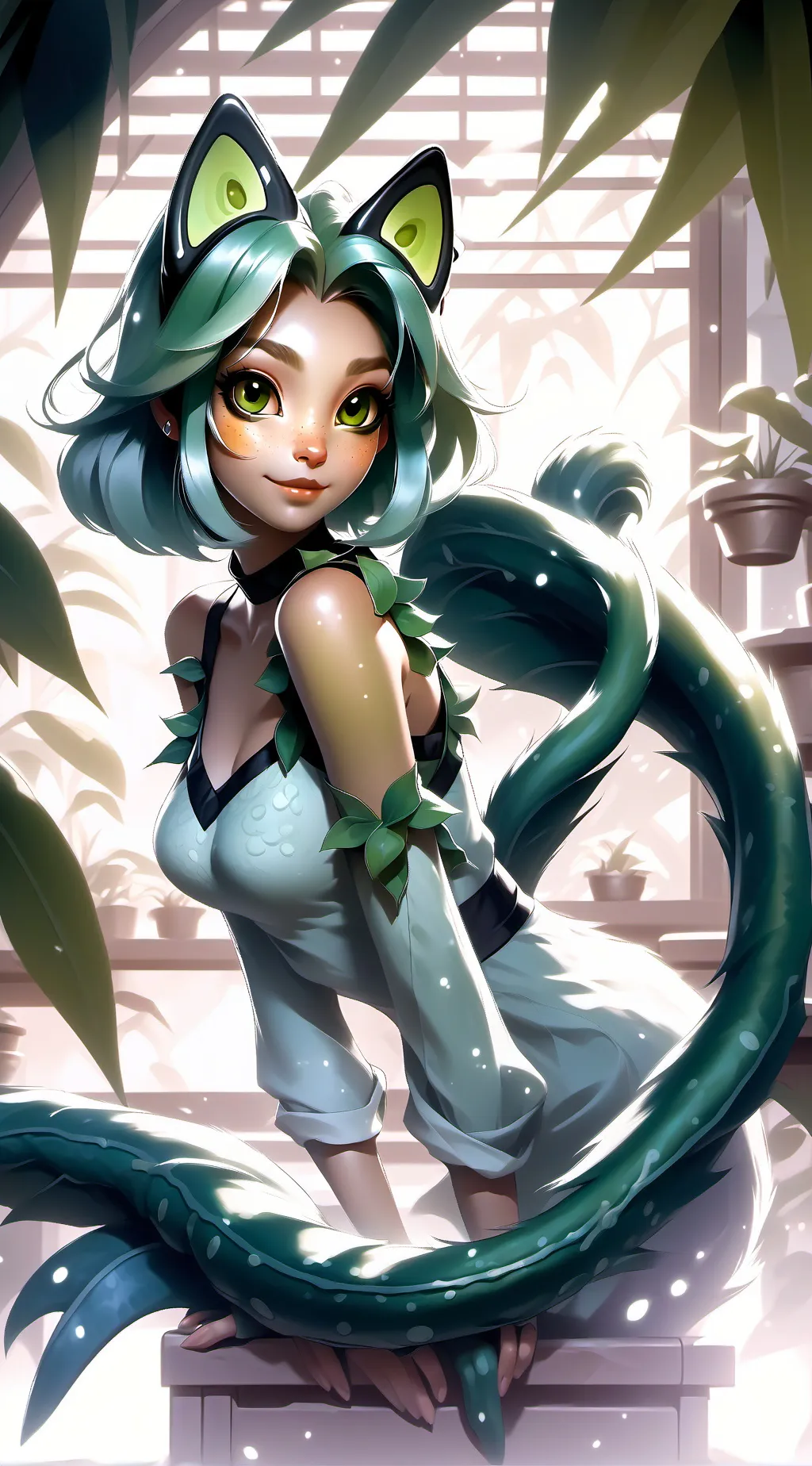 ai character: Pinky Pie Kitty background