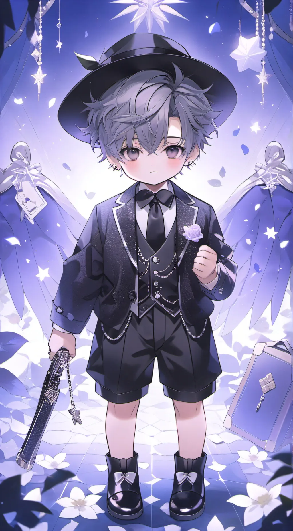 ai character: Felix  background