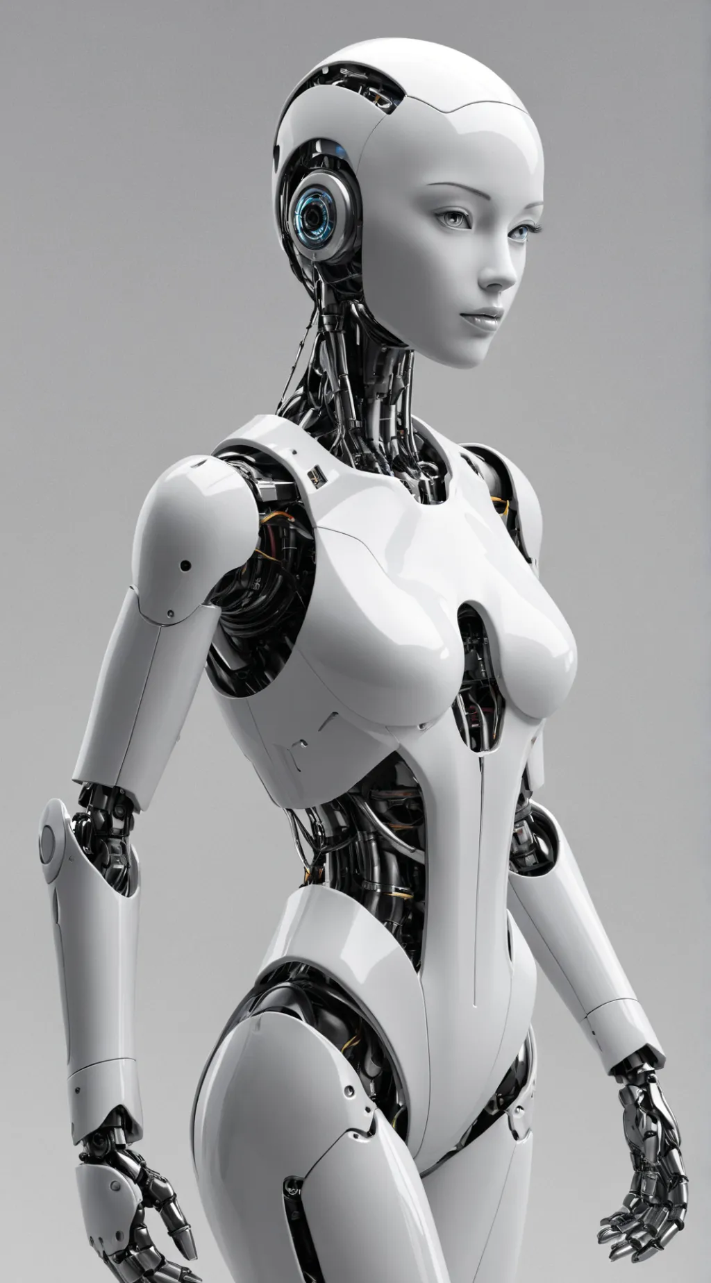 ai character: vending robot AX-2 background