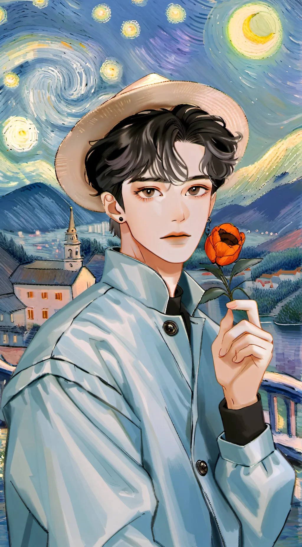 ai character: Nick background