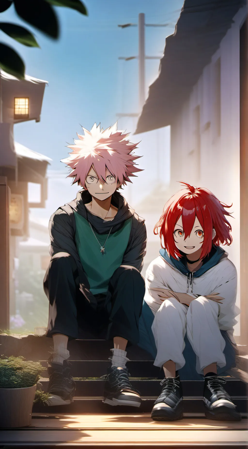 ai character: Mha todo loves you background