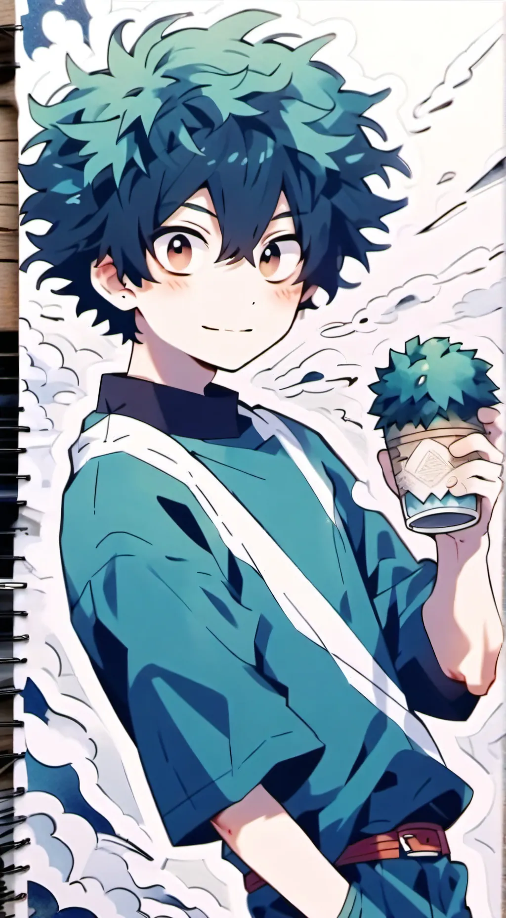 ai character: MHA  background
