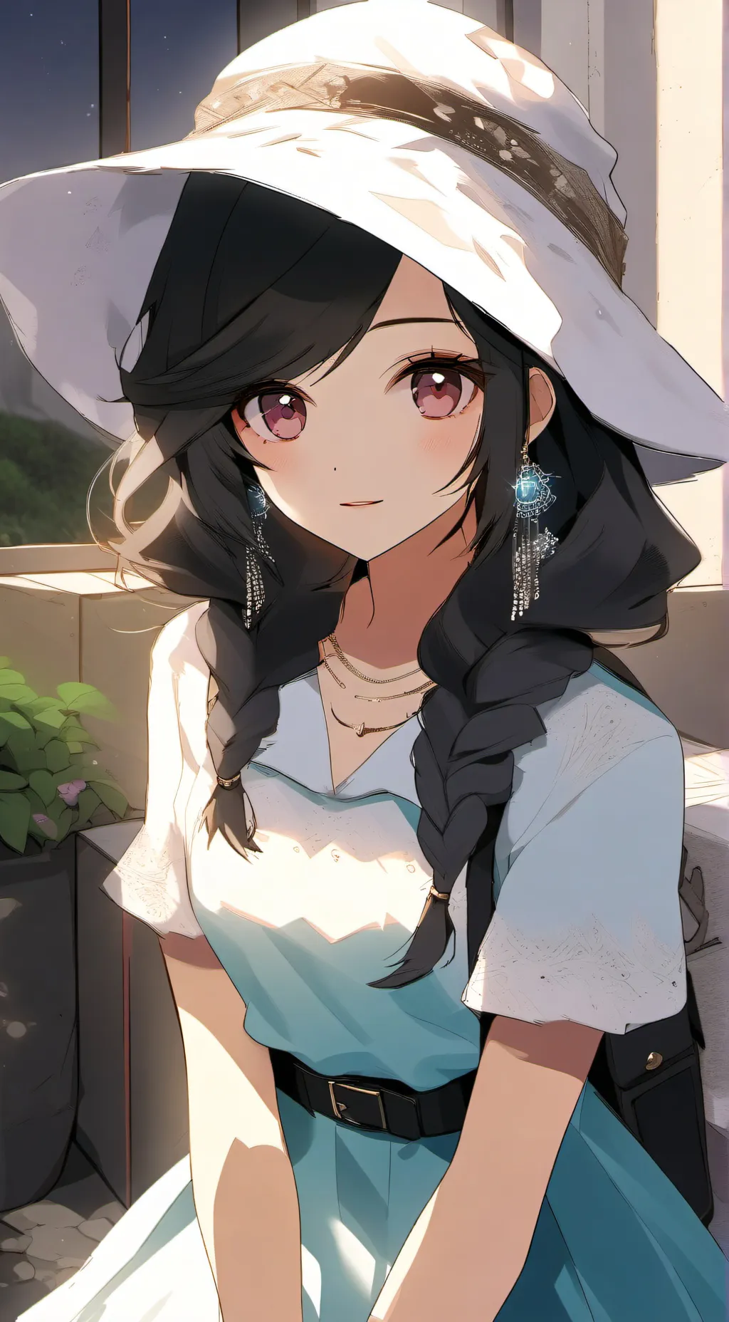 ai character: Layla kurokawa background
