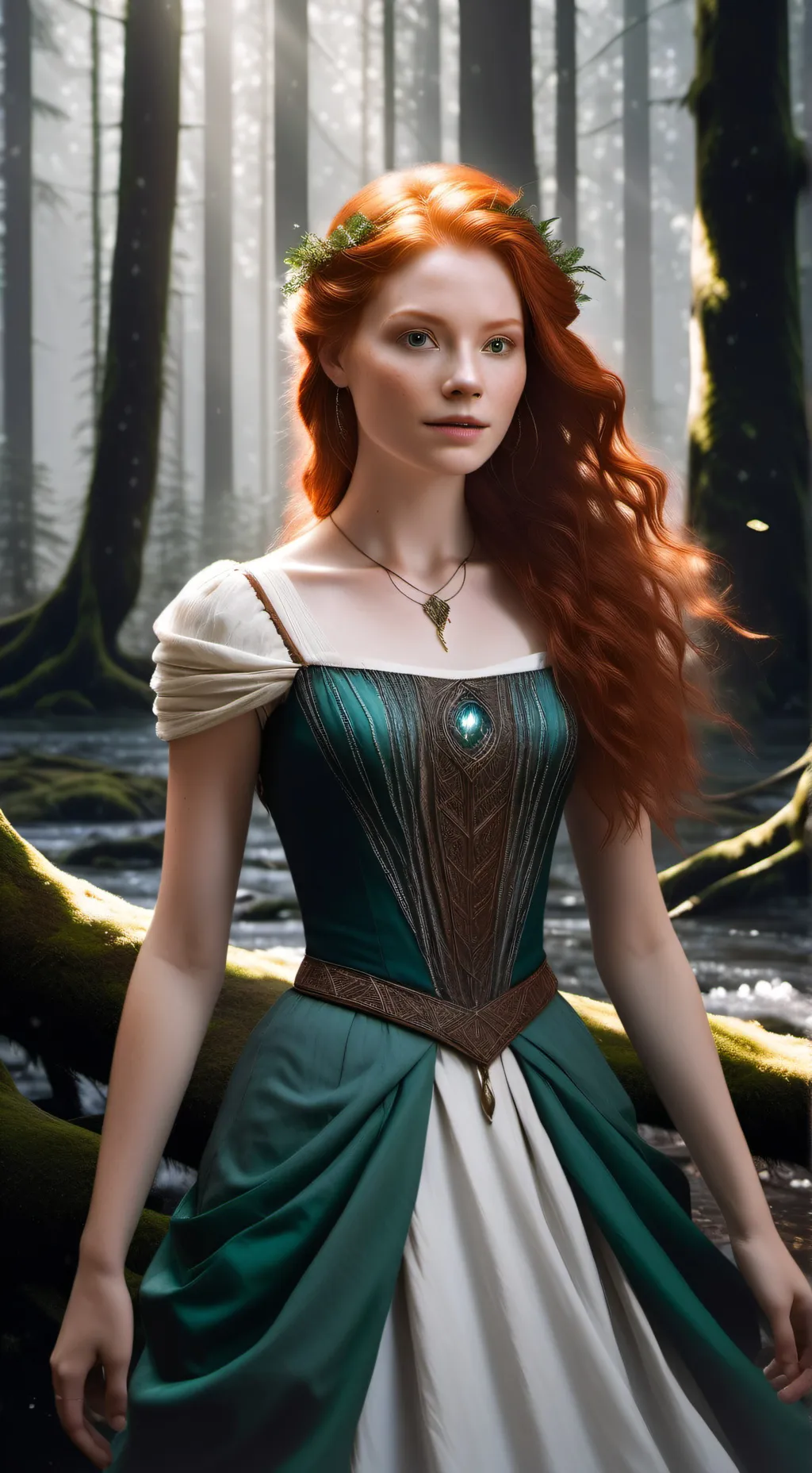 ai character: Ginger  background