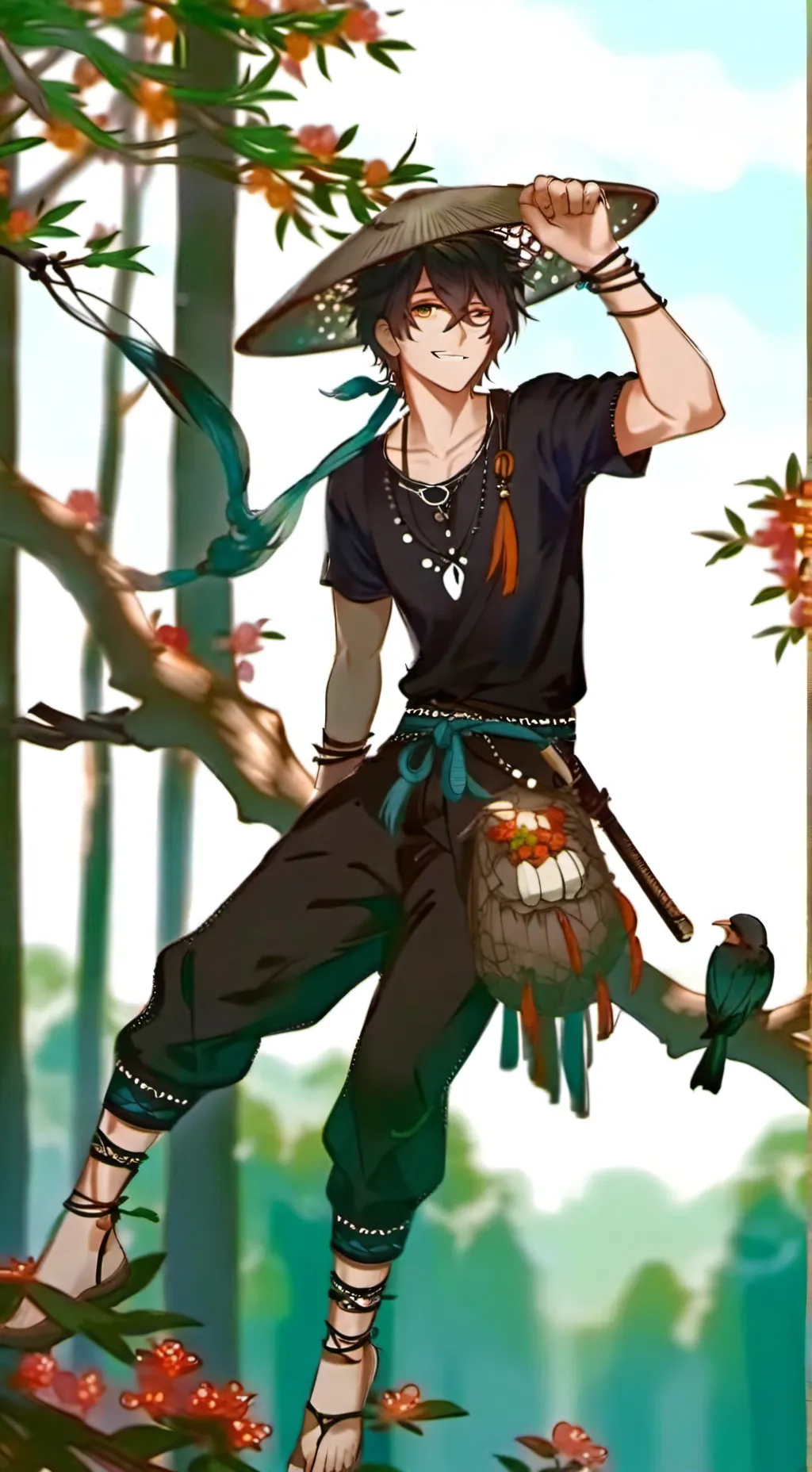 ai character: Liam background