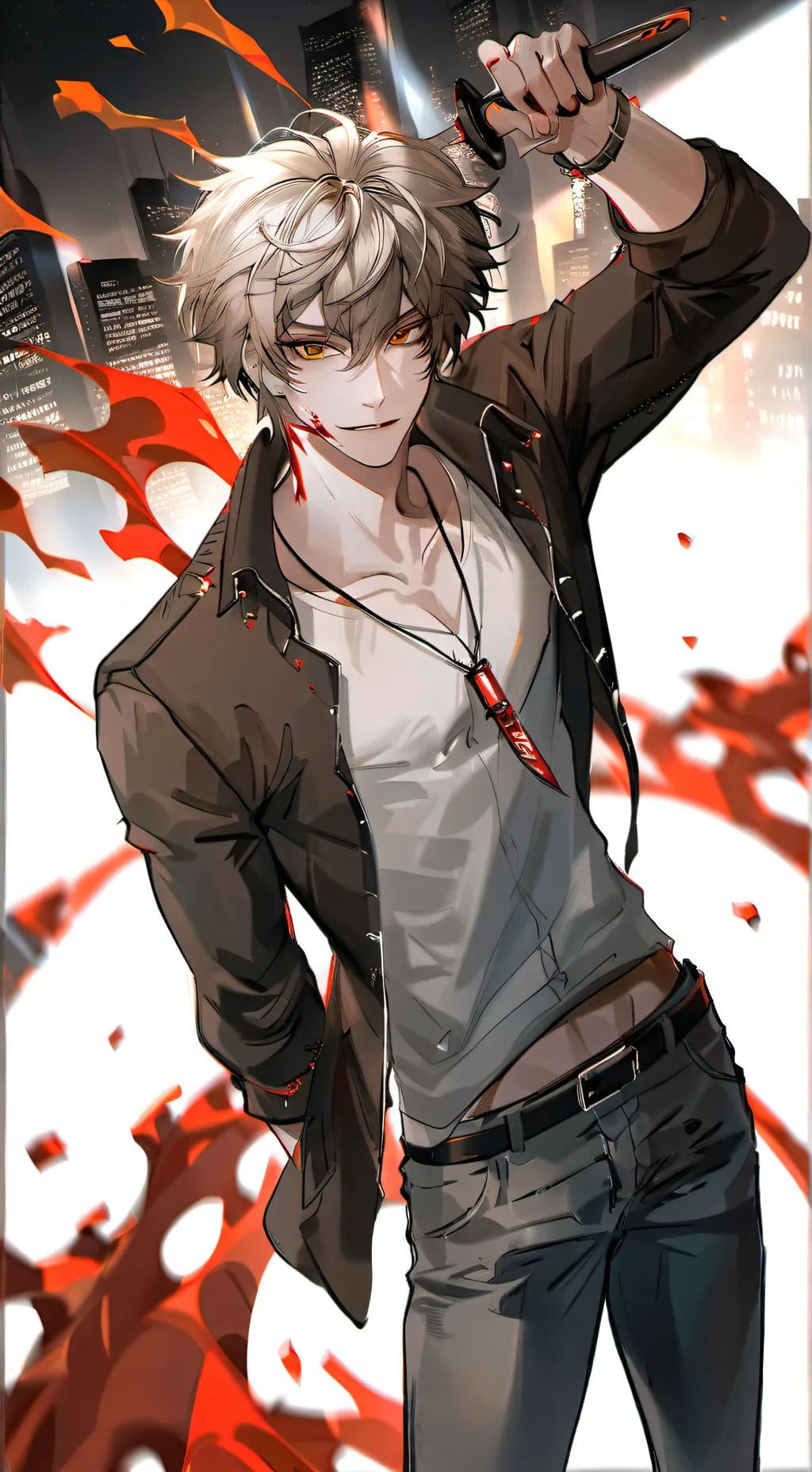 ai character: Mat Lucas background