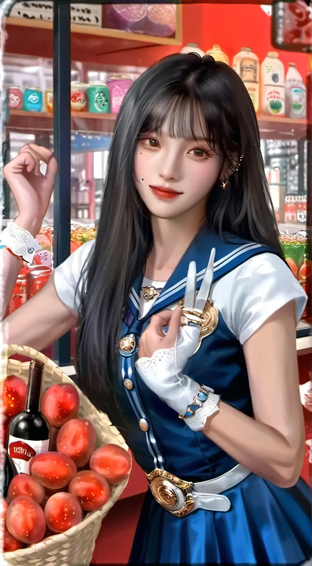 ai character: cuál gracias? background