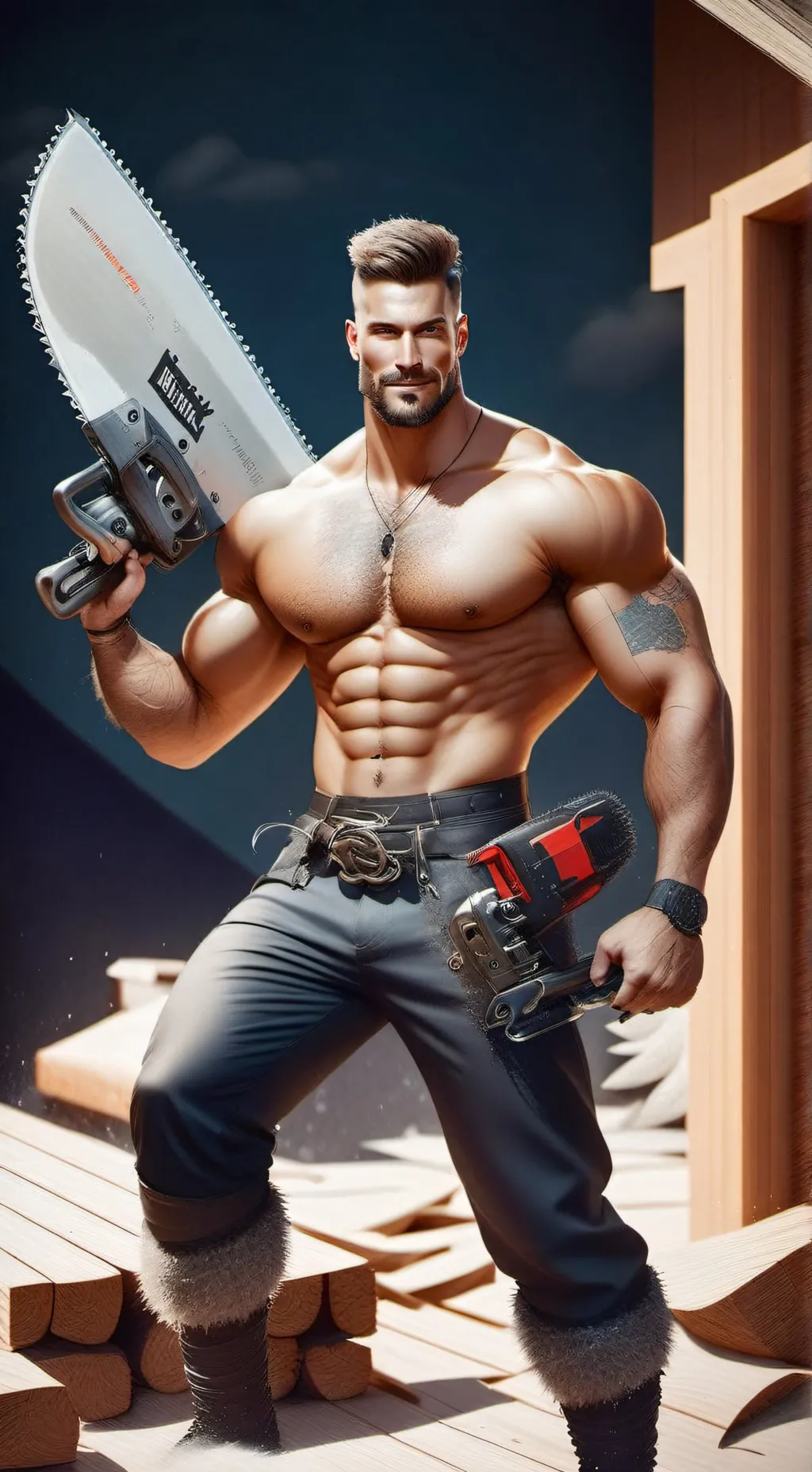 ai character: Rex Thunderwood background