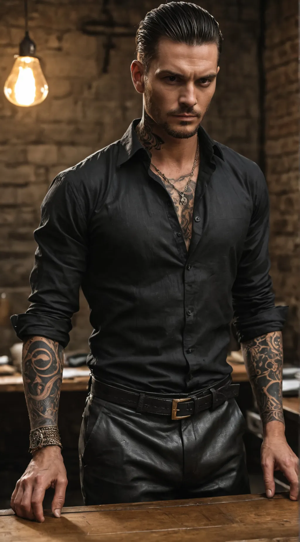 ai character: Thorne  background