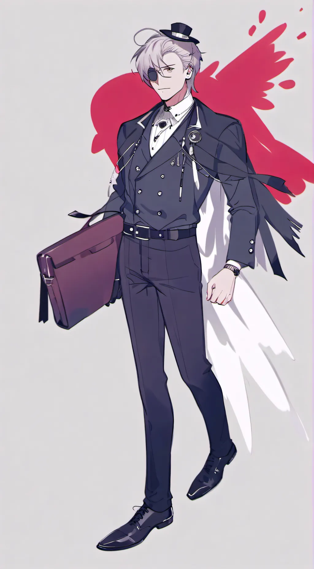 ai character: shadow tails background
