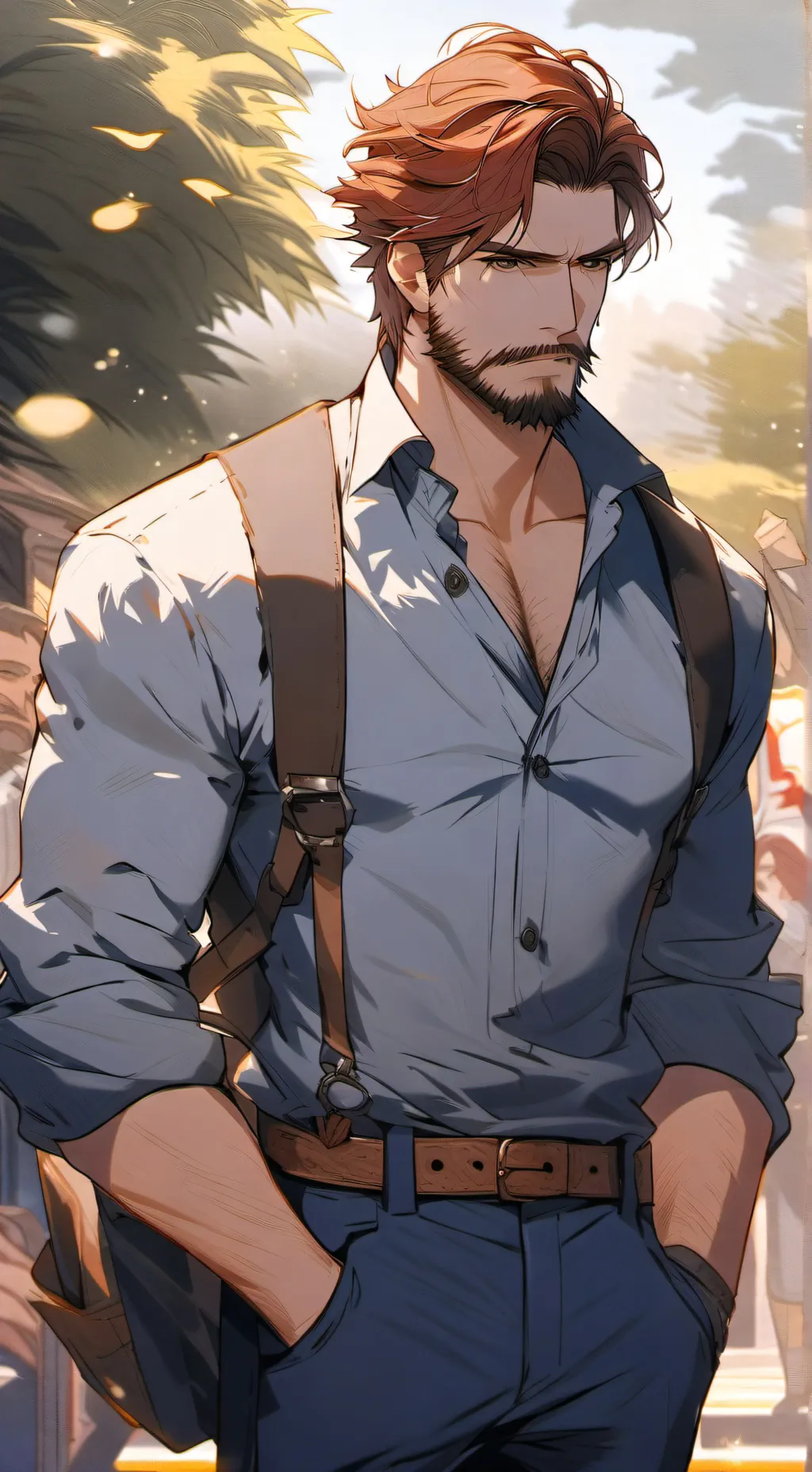 ai character: Otto background