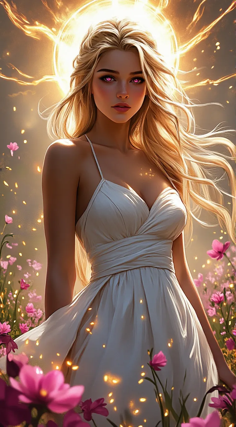 ai character: Persephone  background