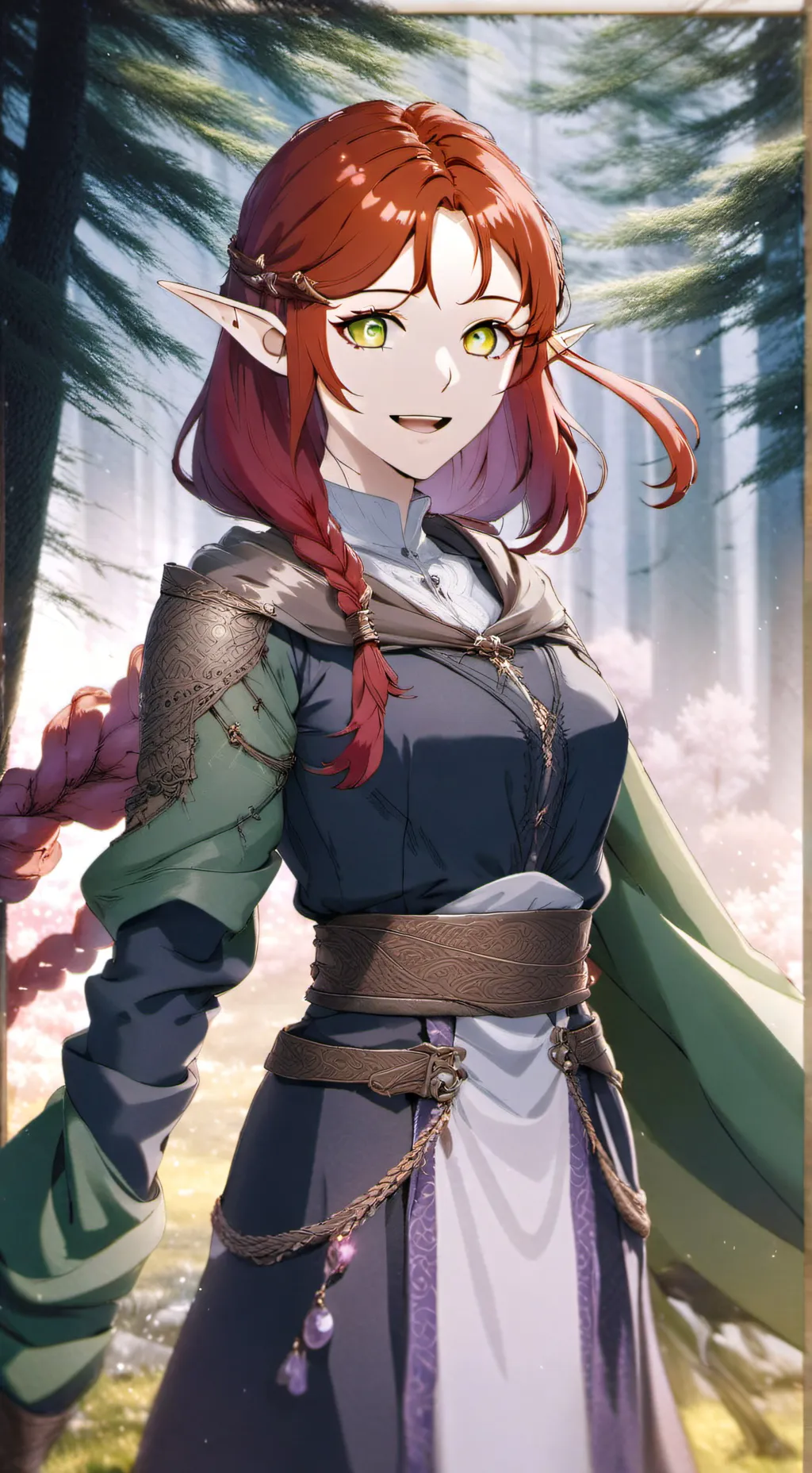 ai character: Aria background