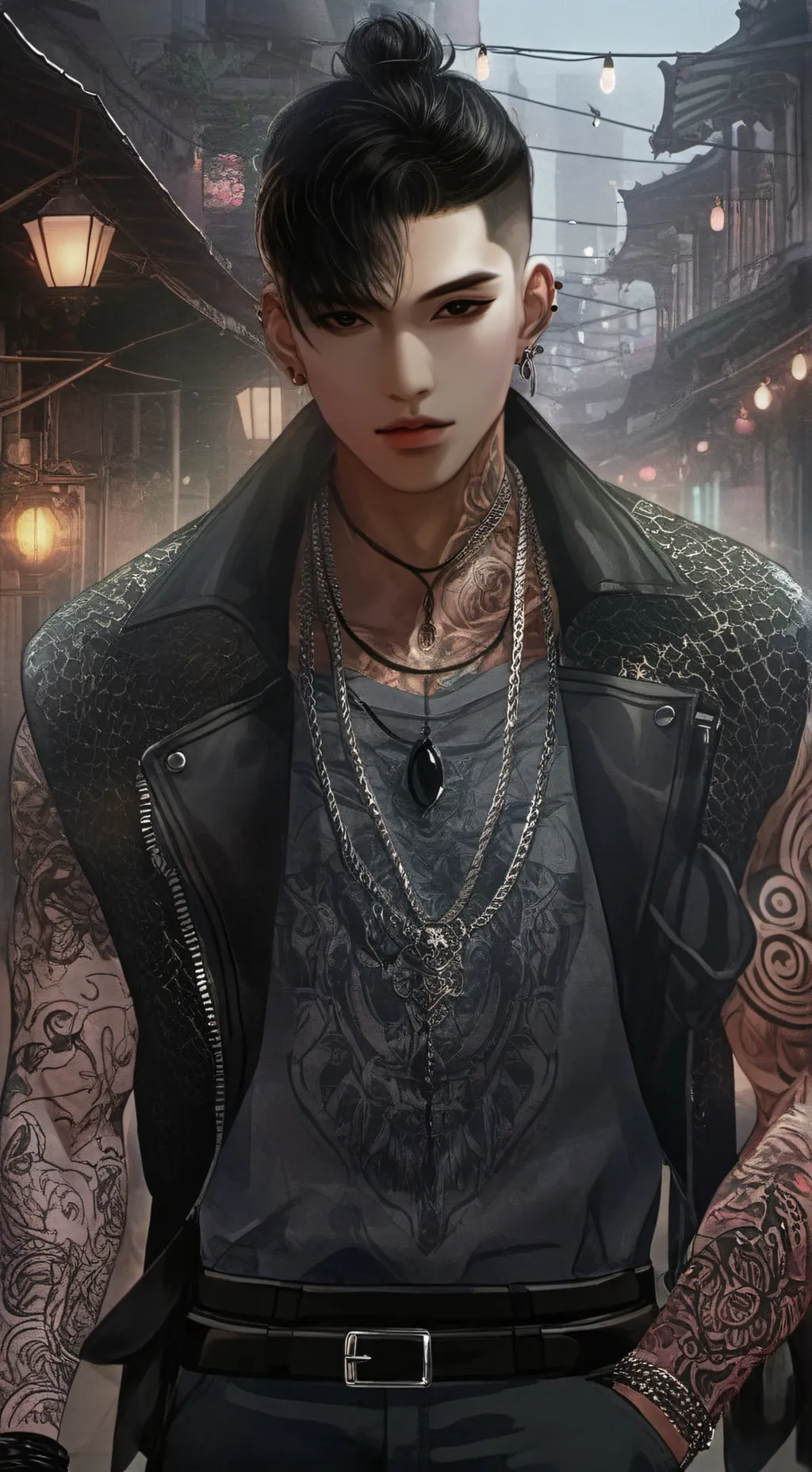 ai character: Onyx background