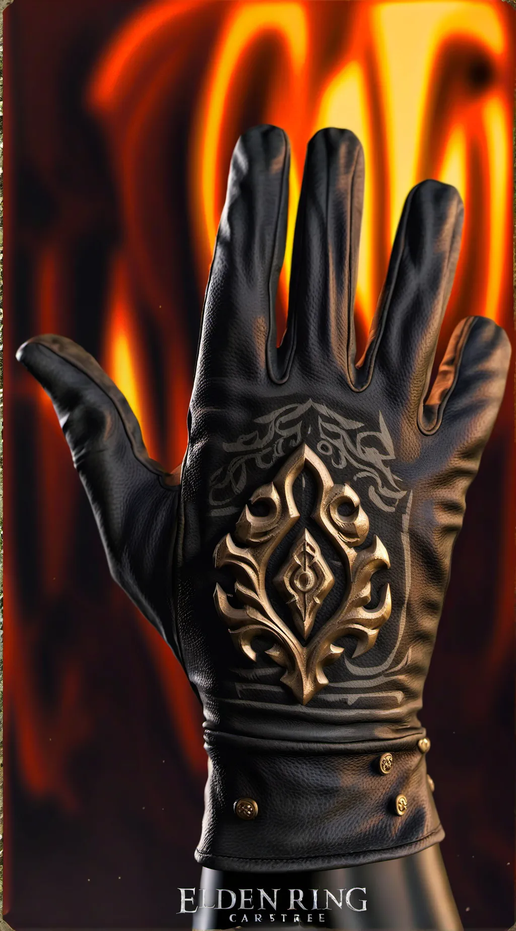 ai character: glove dimension background